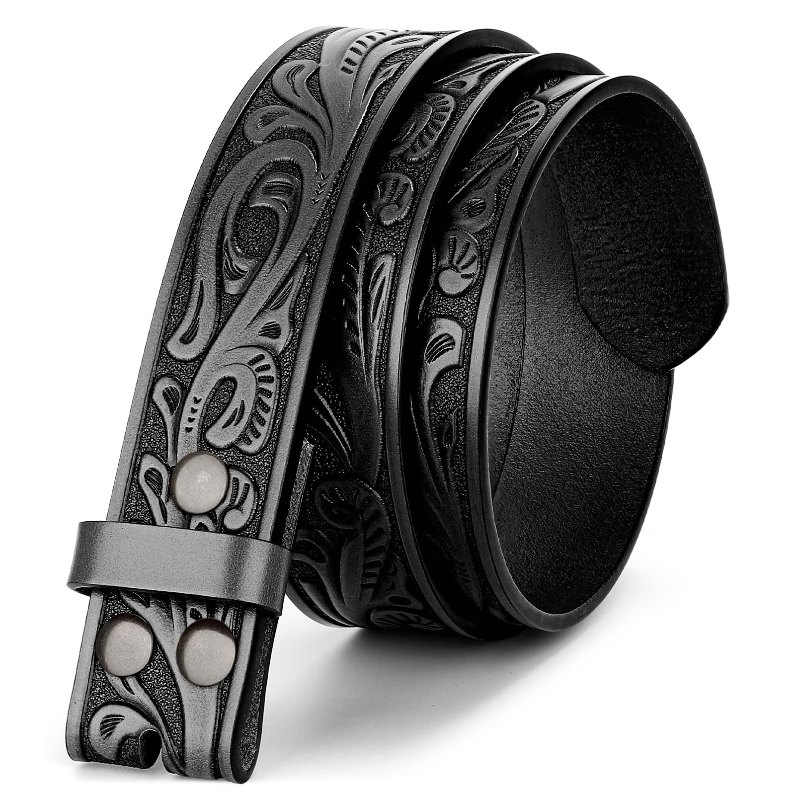 Western Belt Strap Without Buckle - JASGOOD OFFICIAL