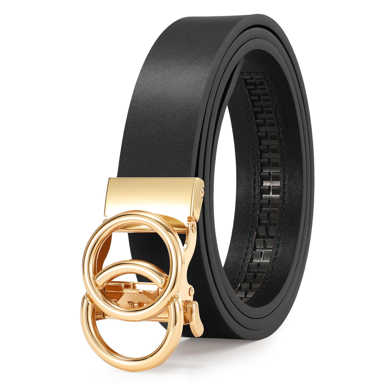 Adjustable Women Ratchet Belt | 2 BUCKLES+1 STRAP