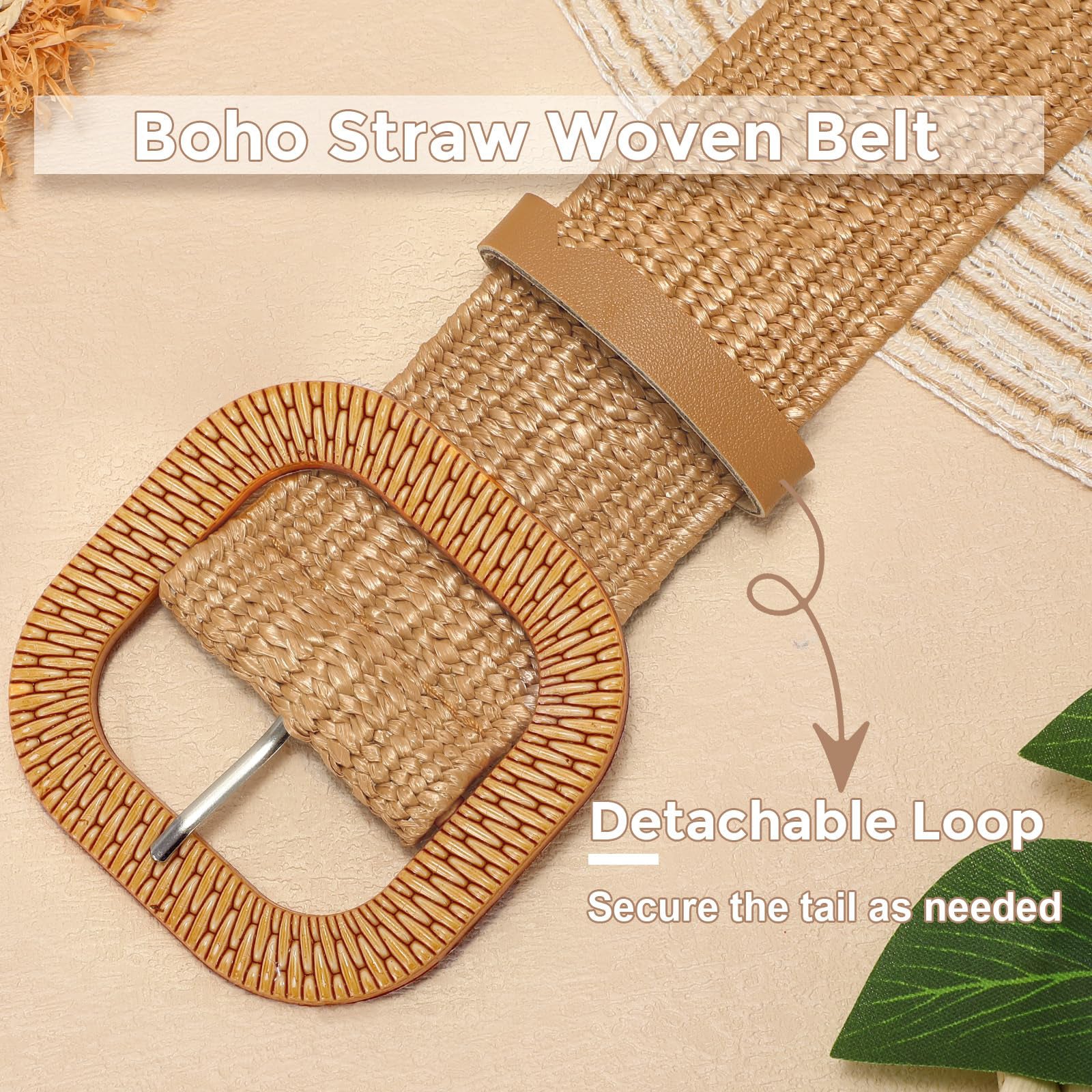 Boho Briaded Belts for Dresses