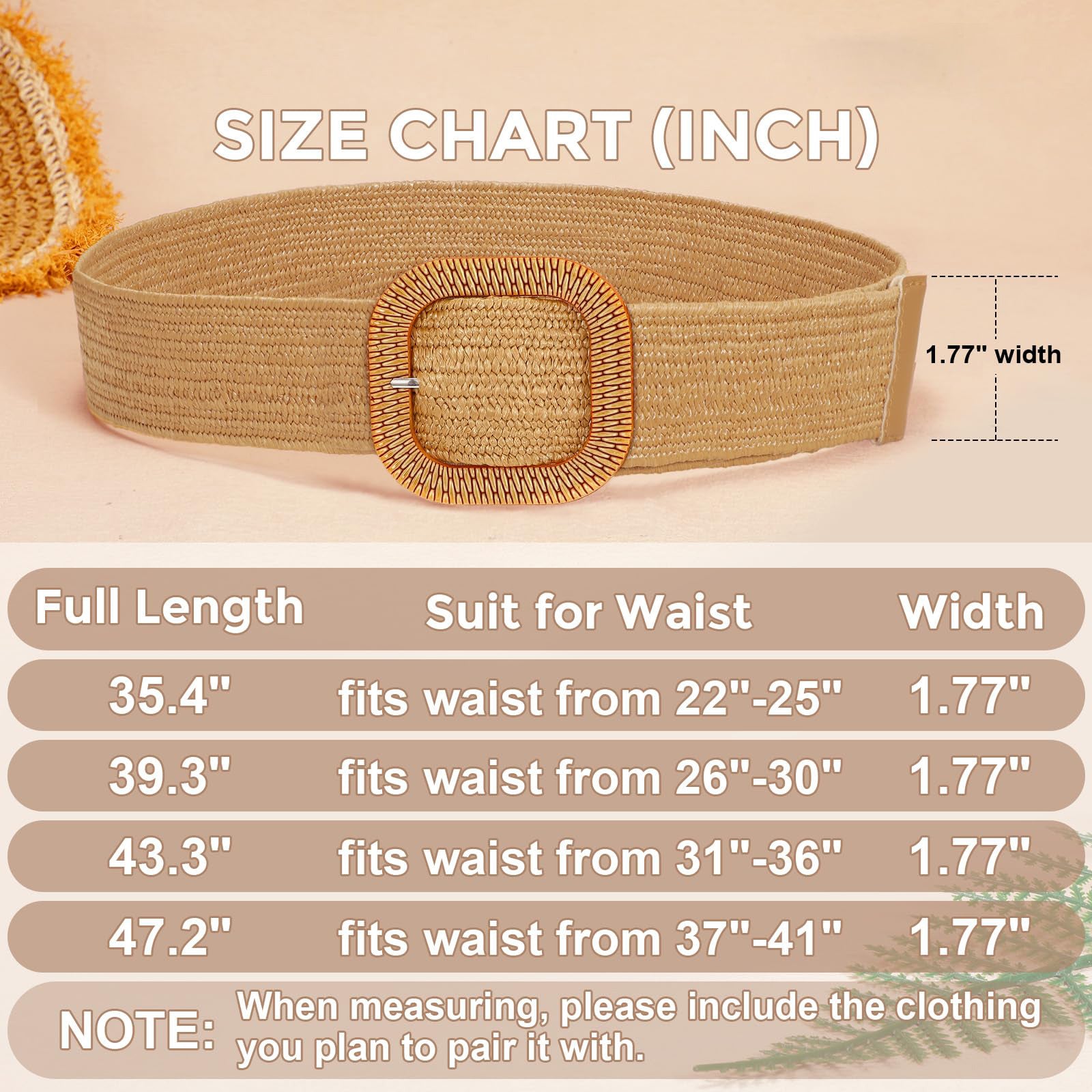 Boho Briaded Belts for Dresses