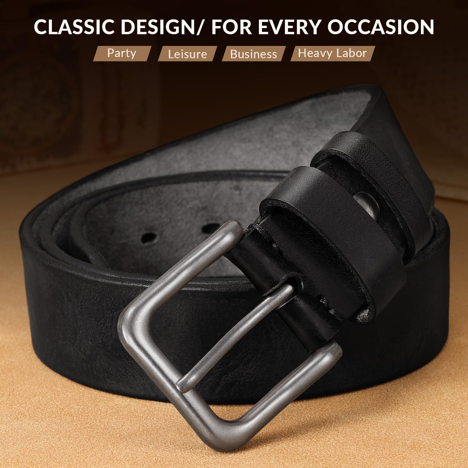 Handmade Full Grain Leather Belts for Men