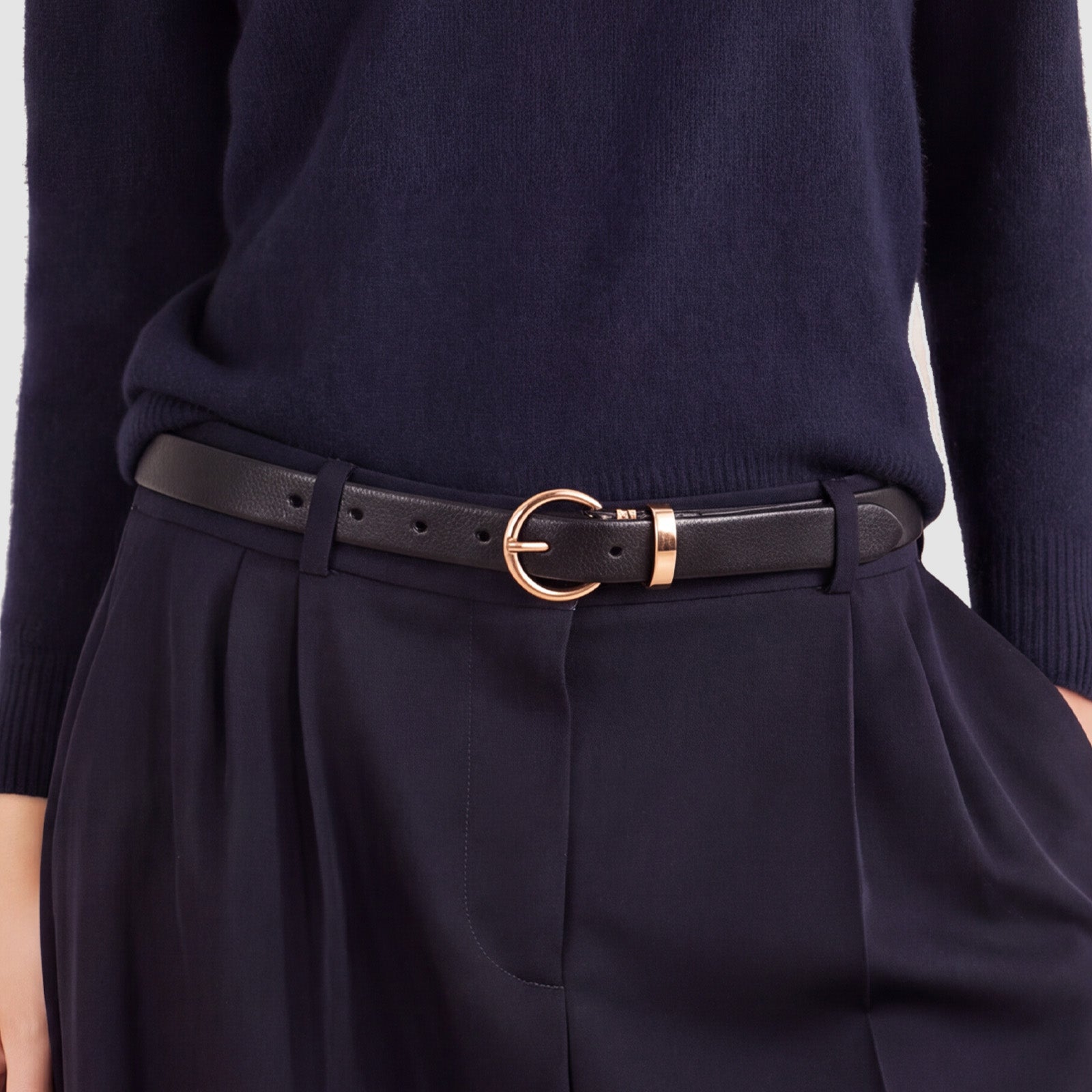 Vintage Cowhide Leather Belt - JASGOOD OFFICIAL