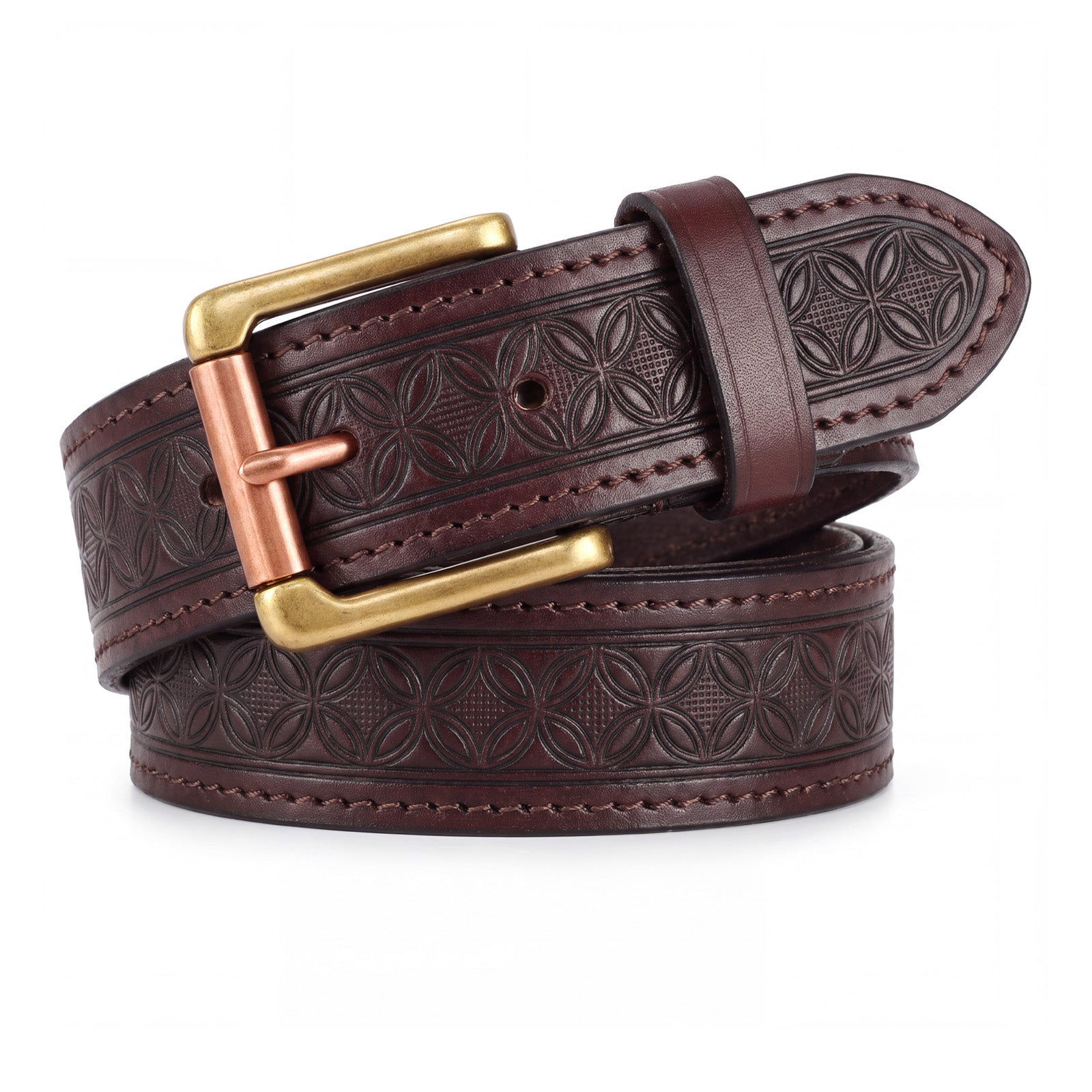 Women Full Grain Leather Belt for Jeans