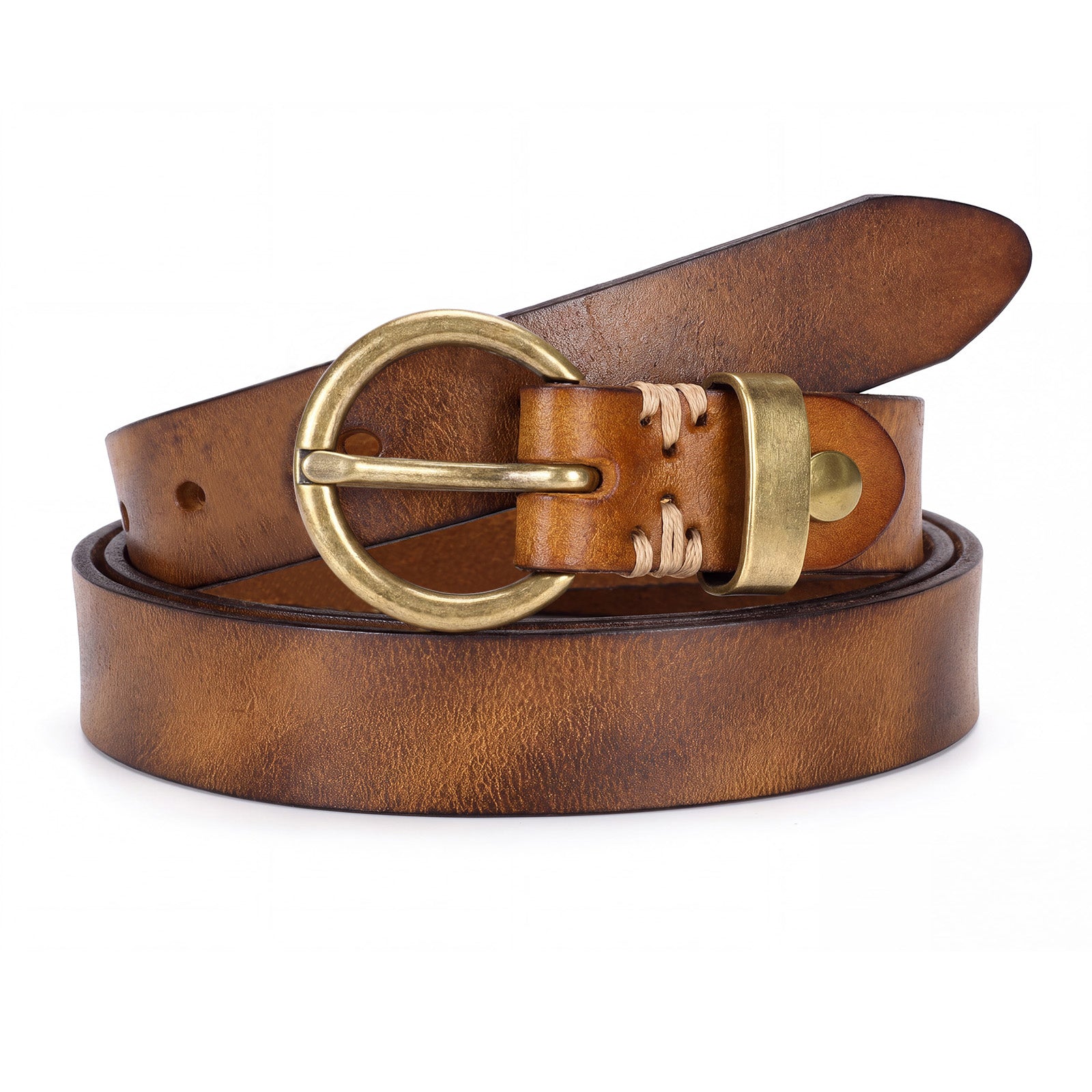 Vintage Cowhide Leather Belt