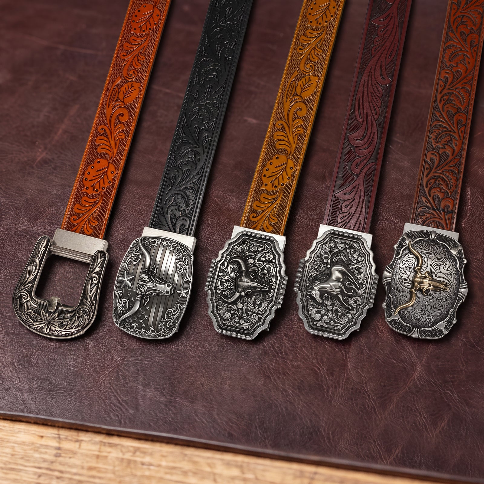 Handcraft Western Belt for Cowboy Cowgirl - JASGOOD OFFICIAL