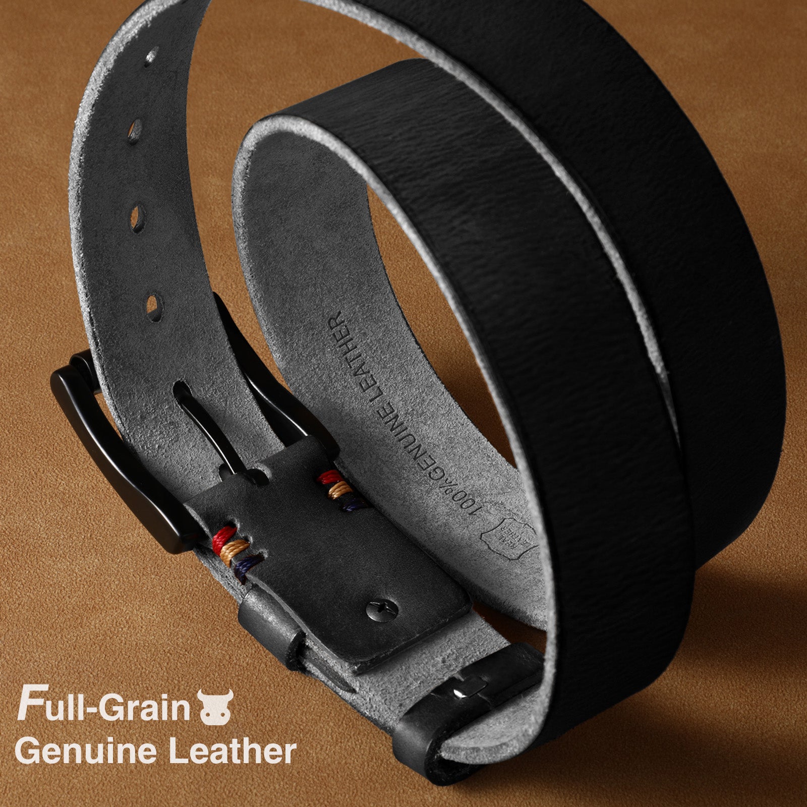 Men's Full Grain Cow Leather Belt