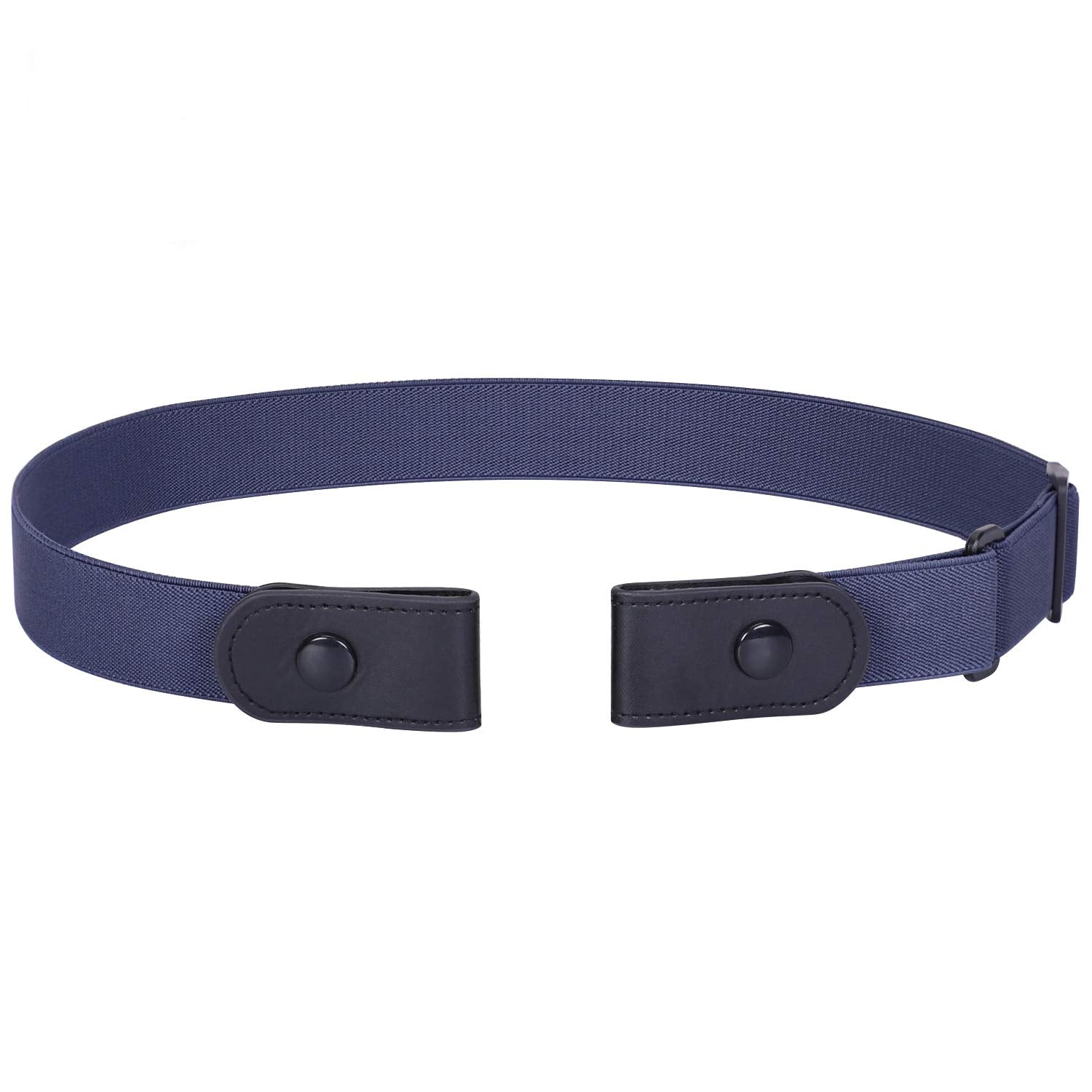 WERFORU No Buckle Stretch Belt for Women and Men Elastic Waist Belt up to 72 Inches for Jeans Pants - JASGOOD OFFICIAL