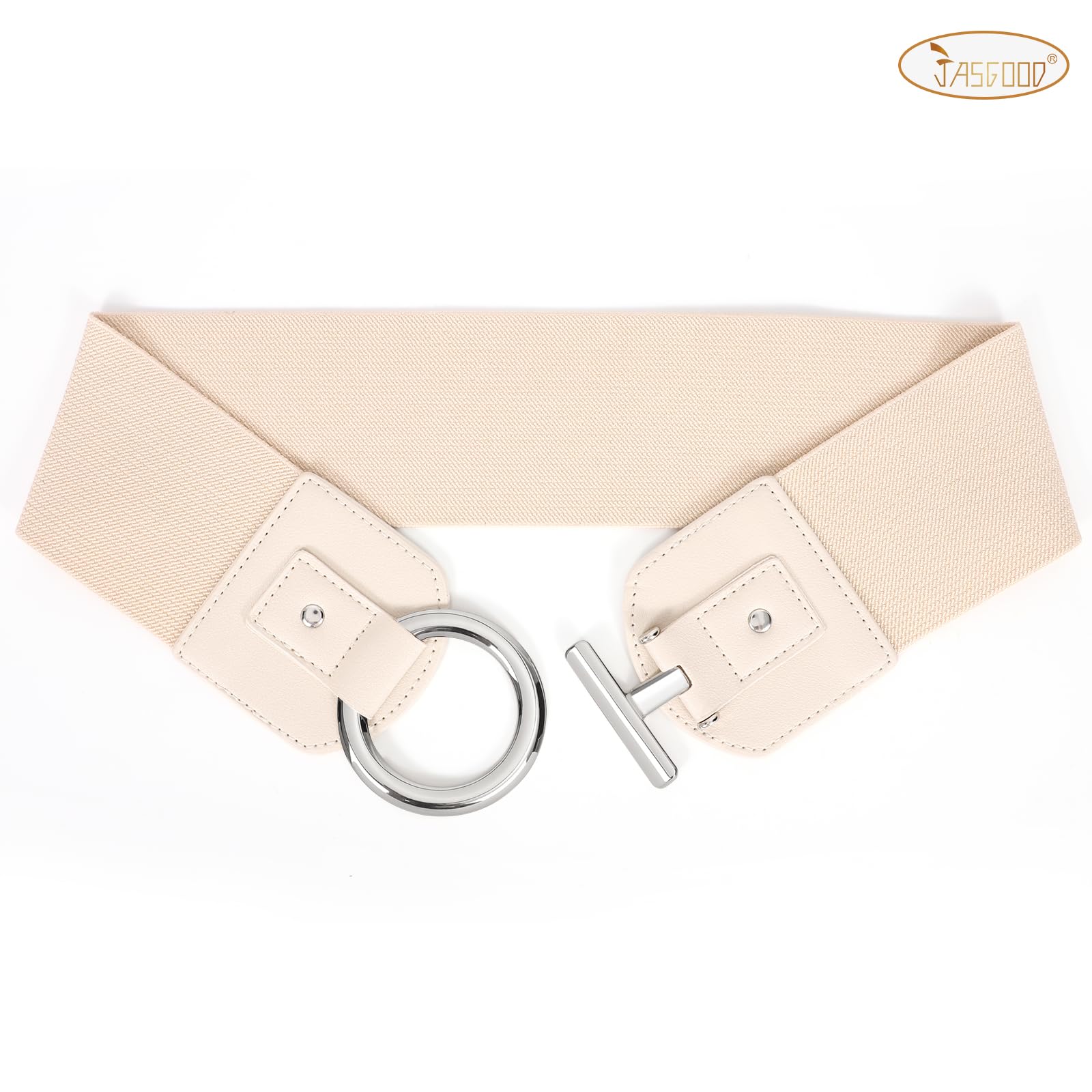 JASGOOD Women Wide Elastic Waist Belt Fashion Stretchy Dress Belt - JASGOOD OFFICIAL