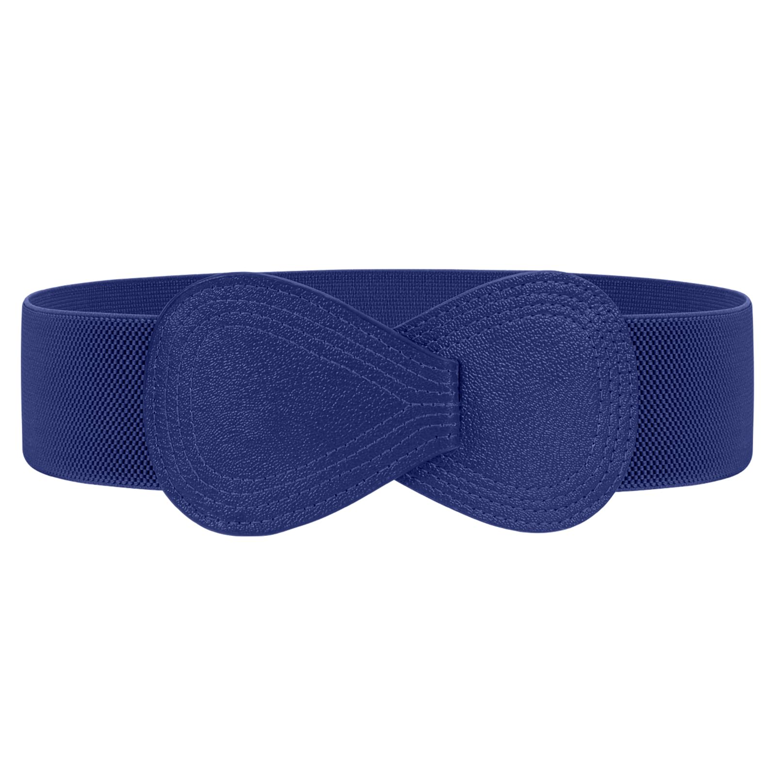 JASGOOD Women Stretchy Belts for Dress Vintage Wide Elastic Waist Belts - JASGOOD OFFICIAL