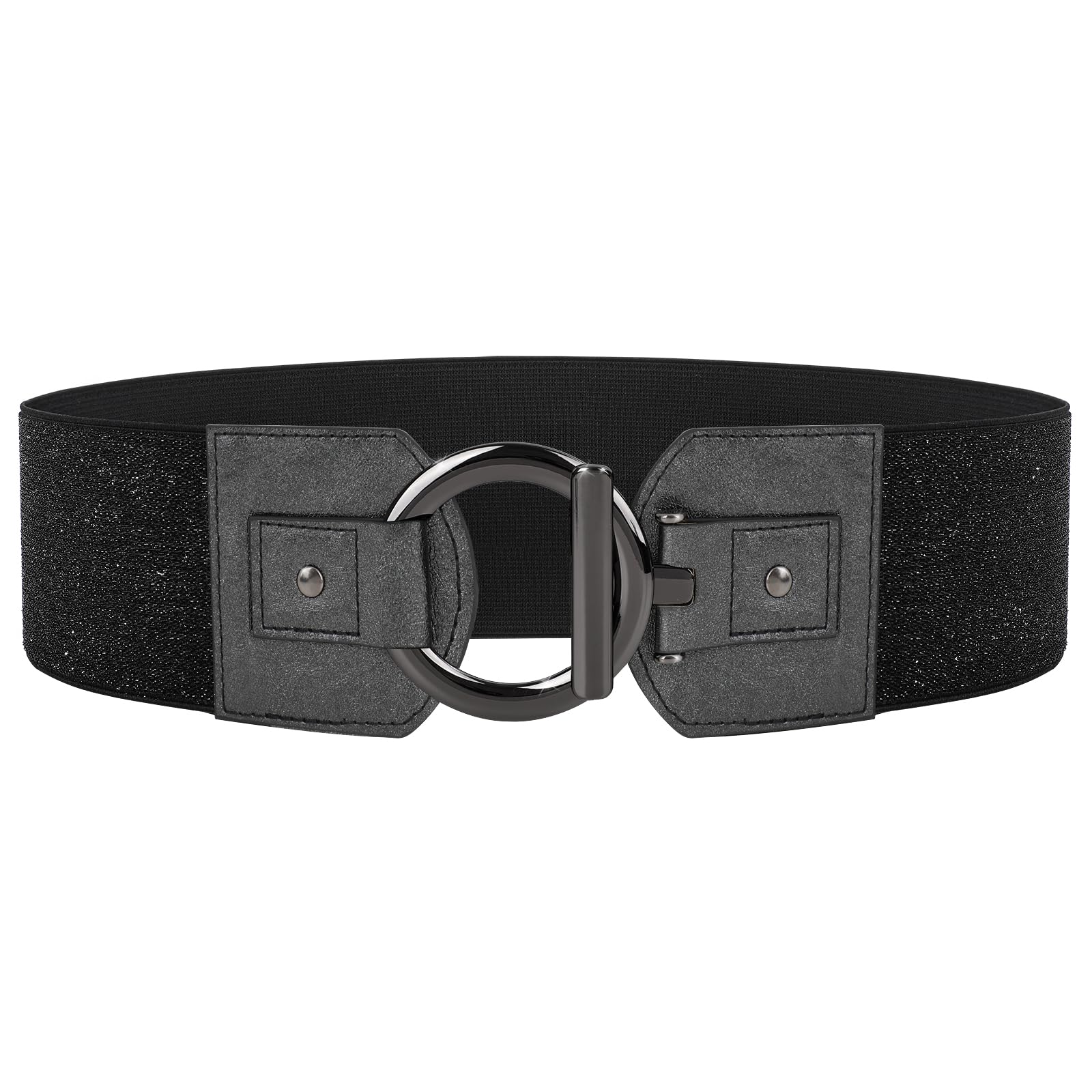 JASGOOD Women Wide Elastic Waist Belt Fashion Stretchy Dress Belt - JASGOOD OFFICIAL