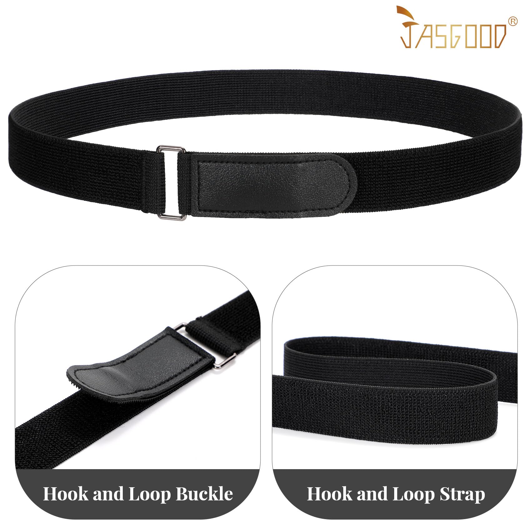 JASGOOD Crop Top Tuck Waist Band Adjustable Band Tucking Sweaters Shirts Elastic Stretch Belts for Women Change Style of Tops - JASGOOD OFFICIAL