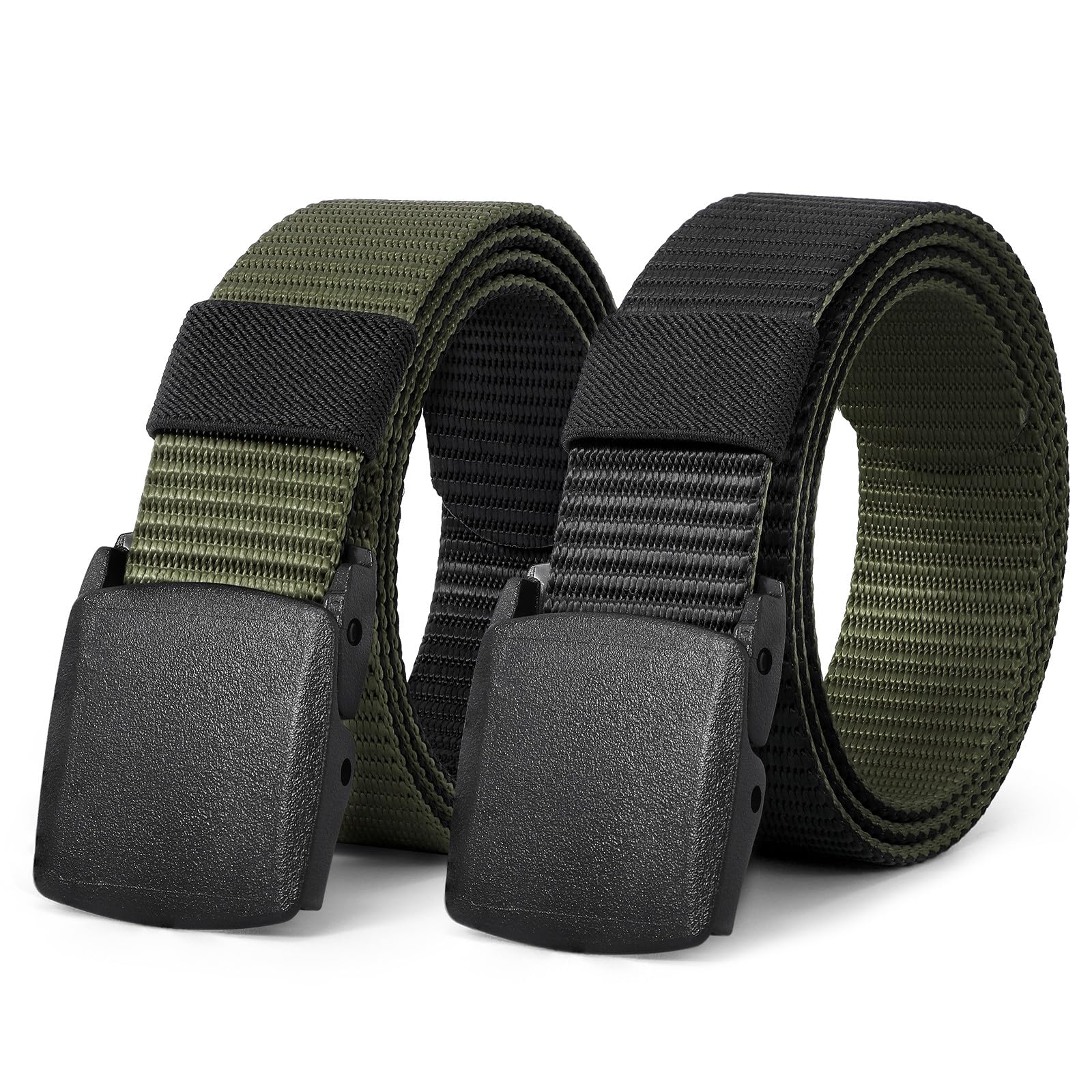JASGOOD Nylon Canvas Breathable Military Tactical Men Waist Belt With Plastic Buckle - JASGOOD OFFICIAL