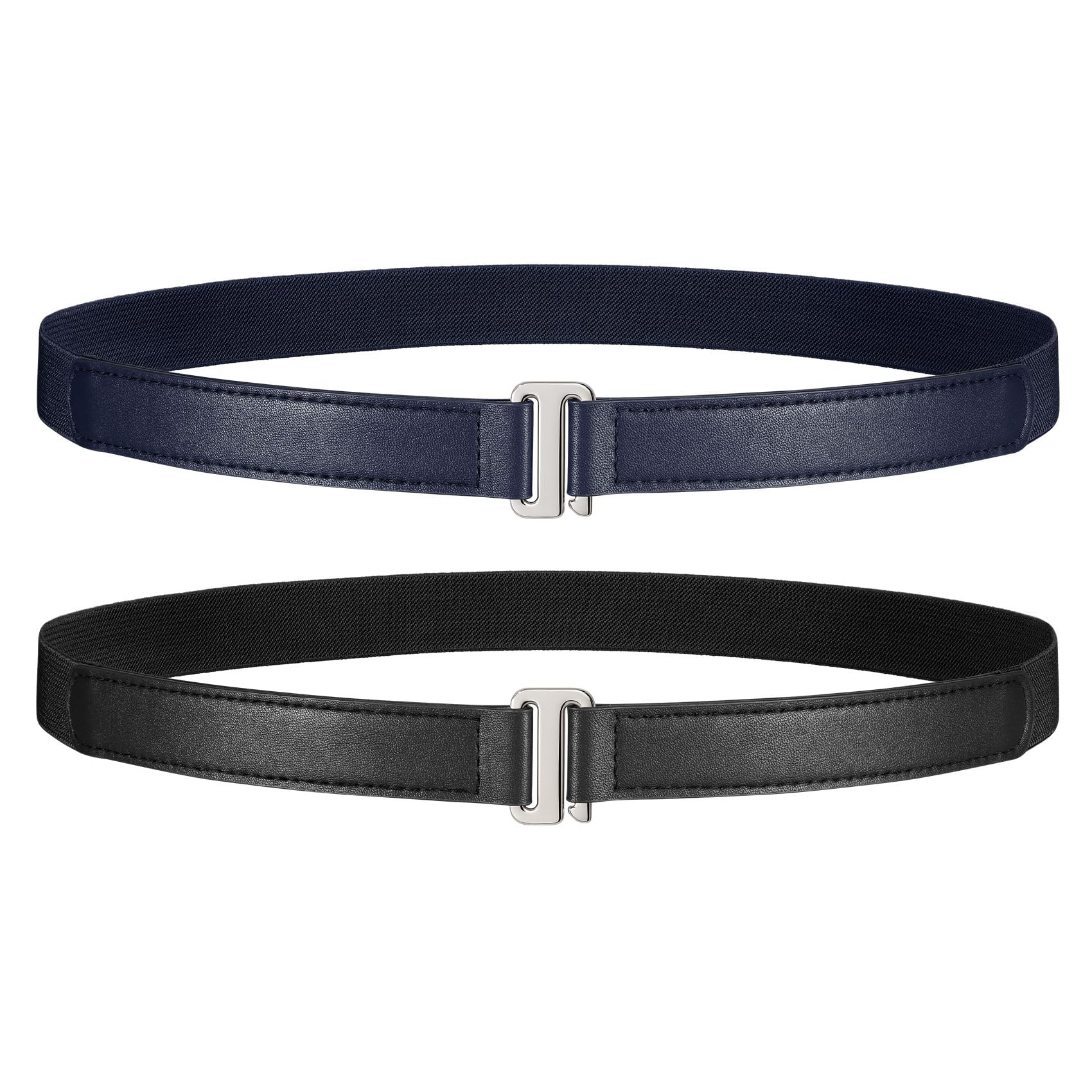 JASGOOD 2 Pcs Crop Top Tuck Waist Band Tool for Tucking Sweaters Tops and Shirts Stretch Belts for Women