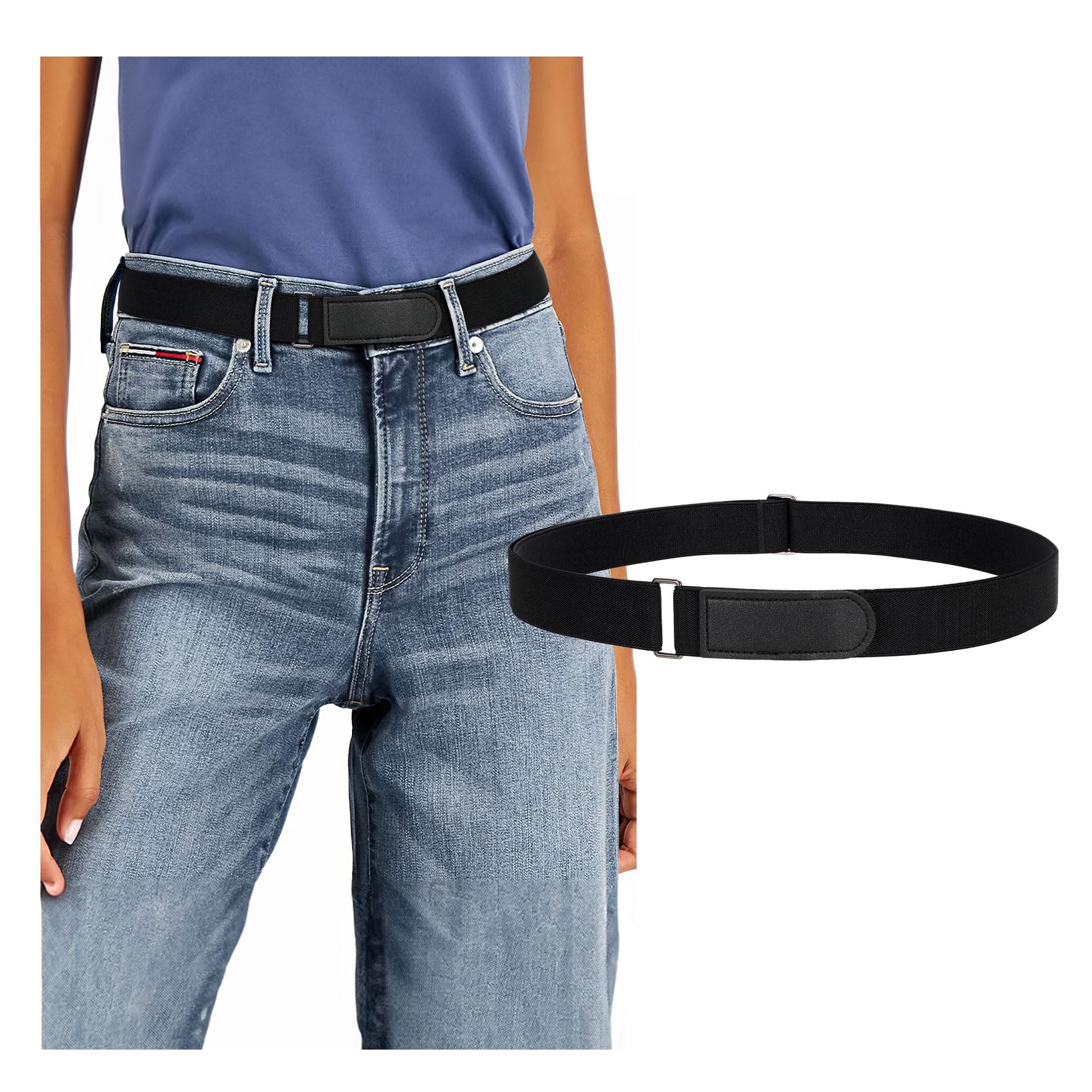 JASGOOD Crop Top Tuck Waist Band Adjustable Band Tucking Sweaters Shirts Elastic Stretch Belts for Women Change Style of Tops - JASGOOD OFFICIAL