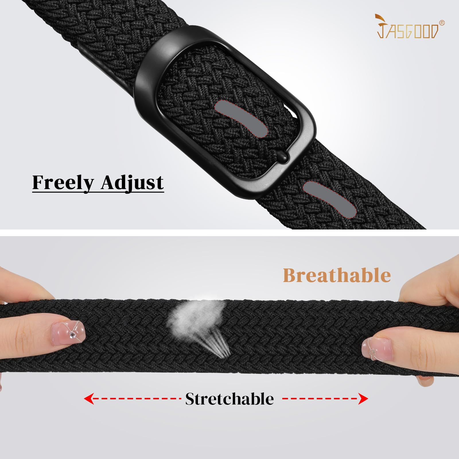 Elastic Casual Belt Golf Belt for Jeans
