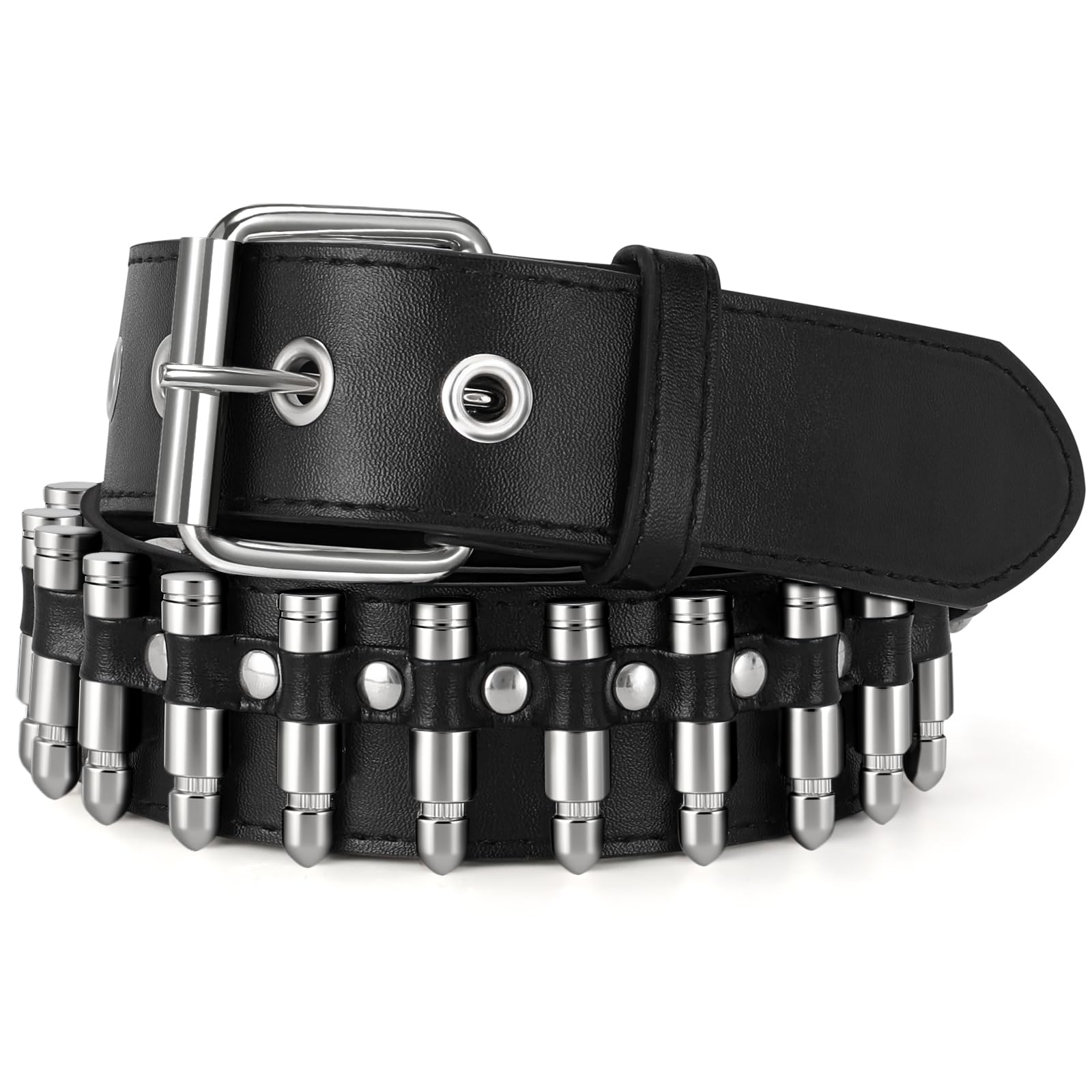 Y2K Goth Bullet Design Belt