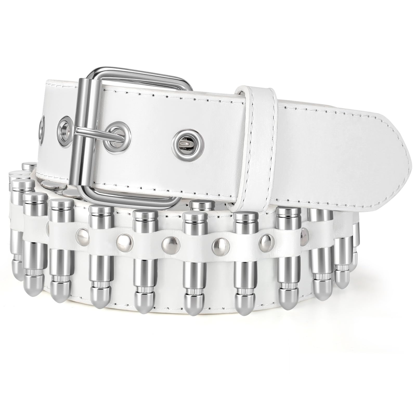 Y2K Goth Bullet Design Belt