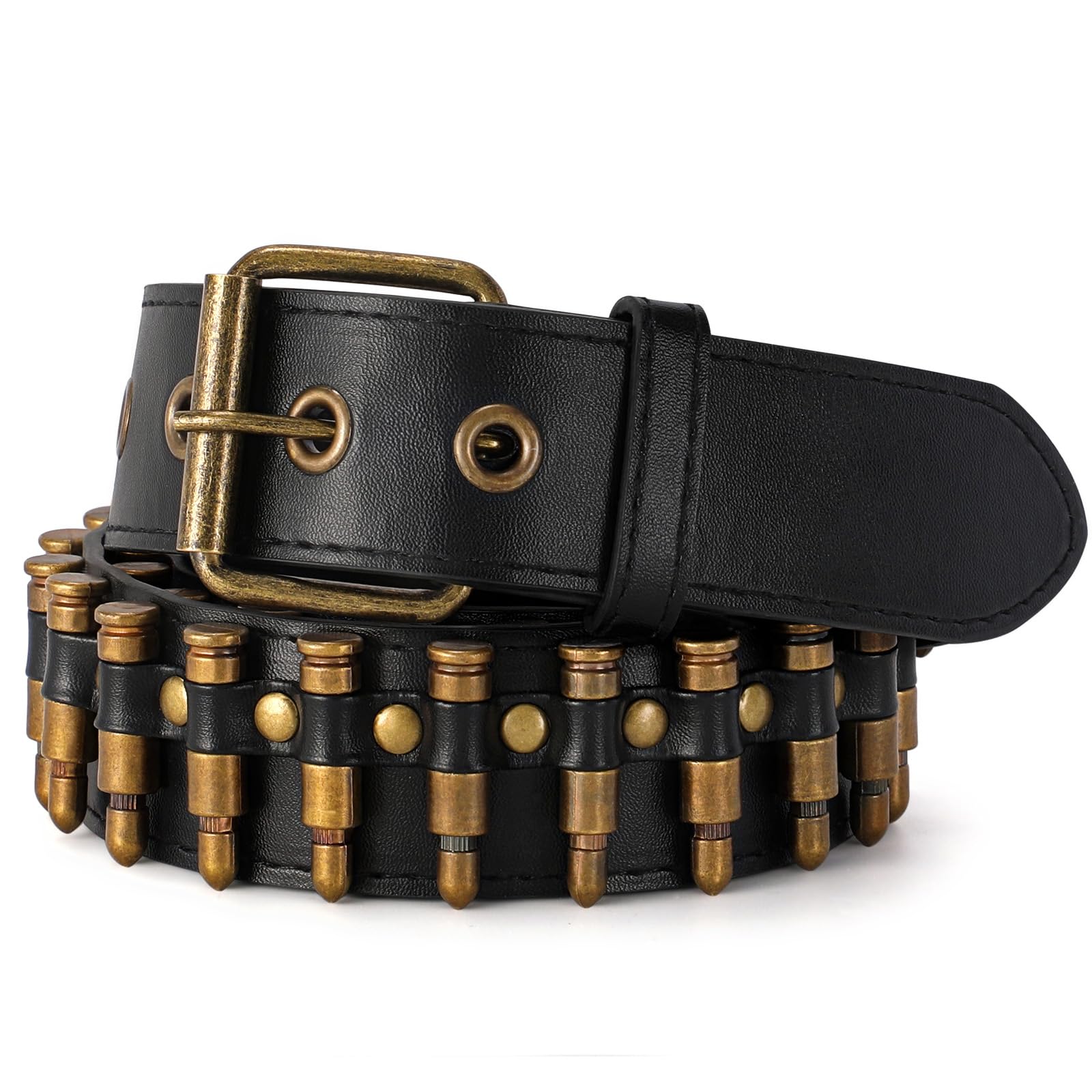 Y2K Goth Bullet Design Belt