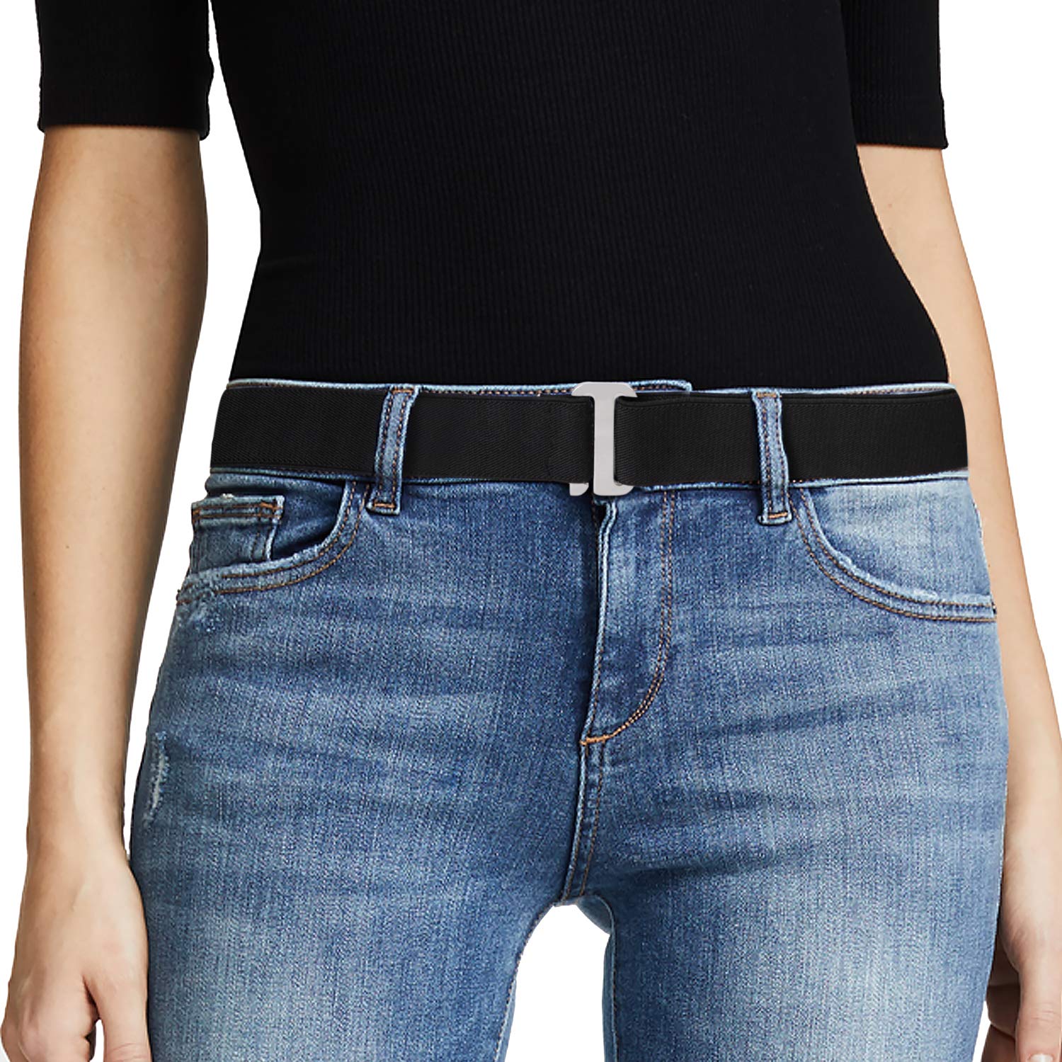 1-pack Invisible Elastic Web Strap Belt