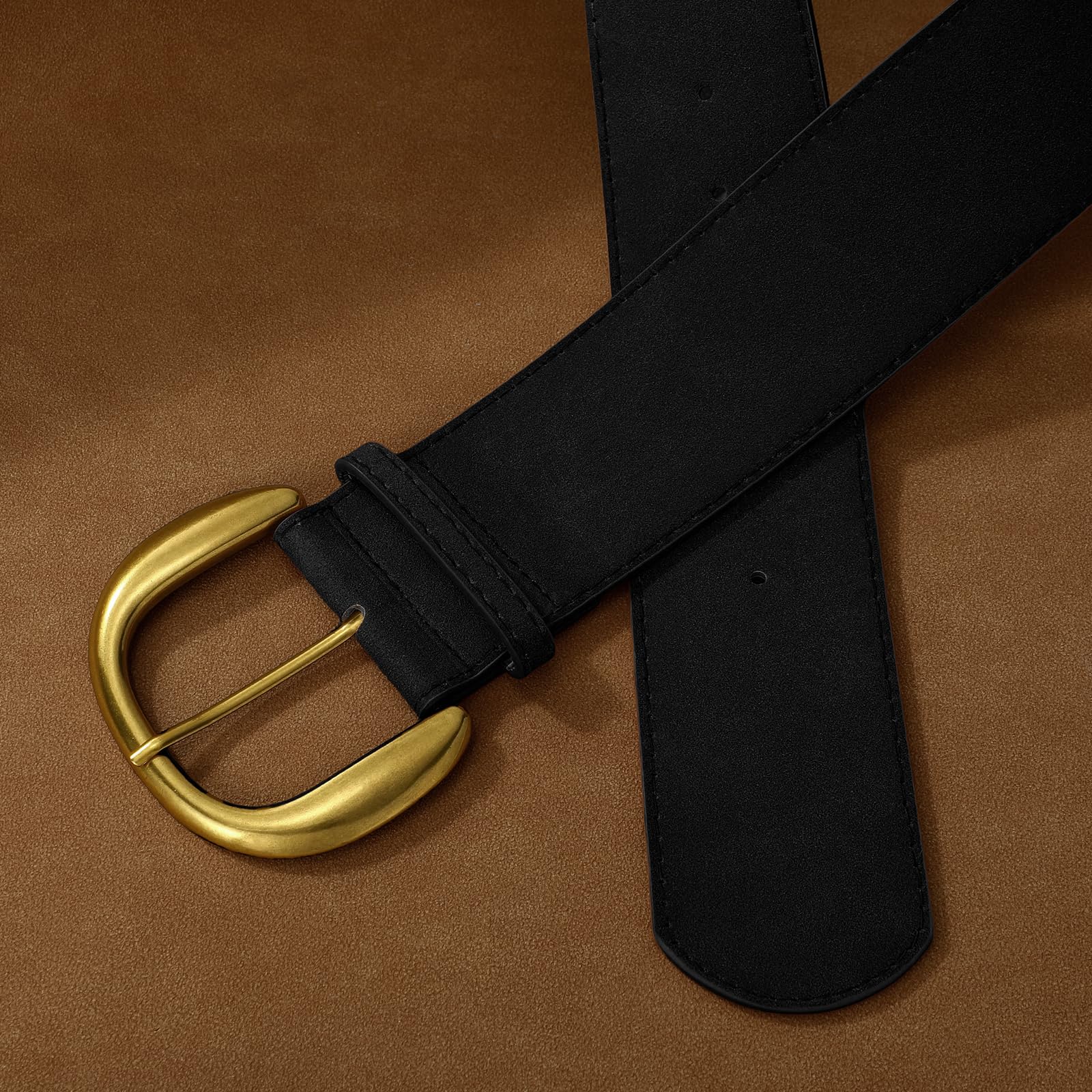 Suede Wide Belt For Lady - JASGOOD OFFICIAL