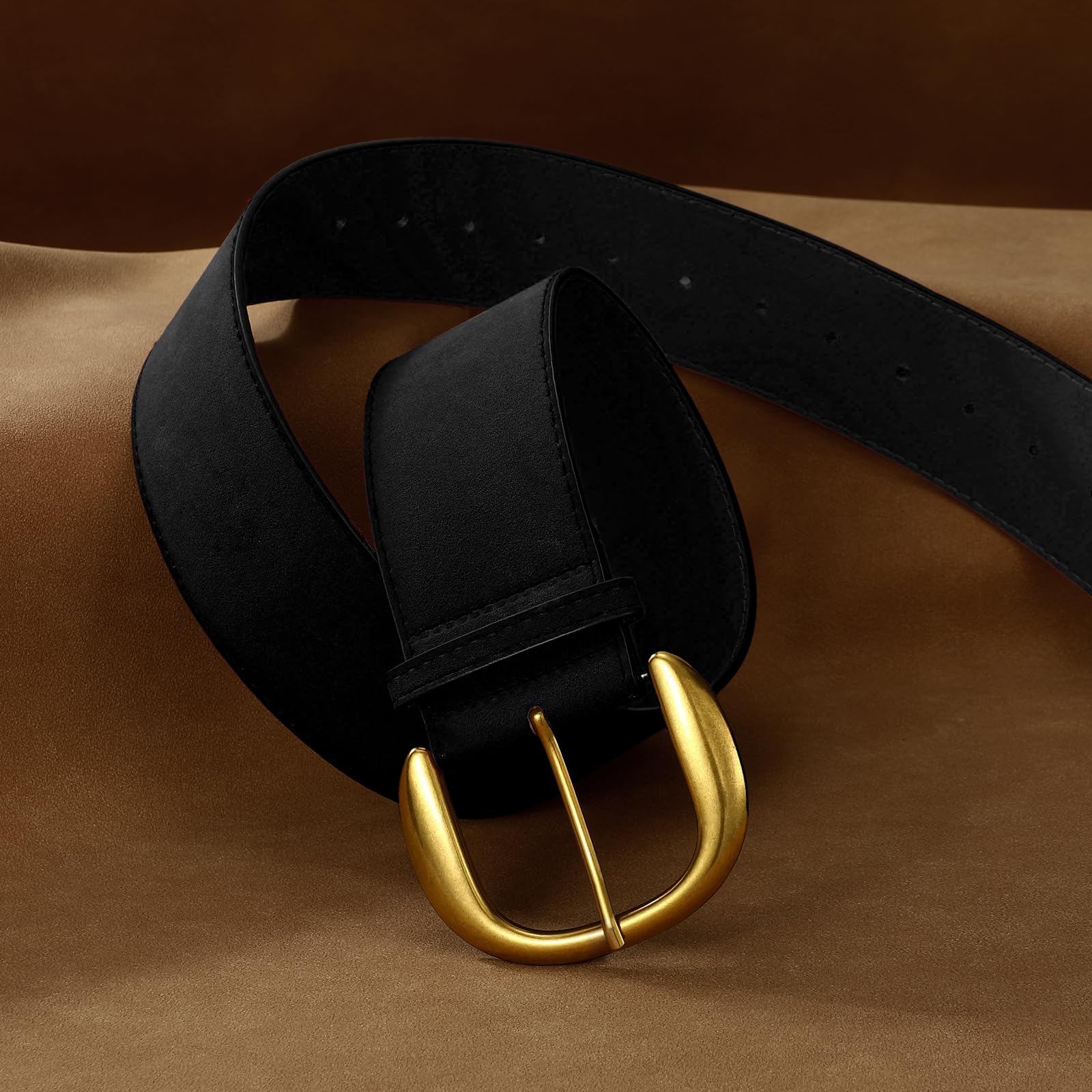 Suede Wide Belt For Lady - JASGOOD OFFICIAL
