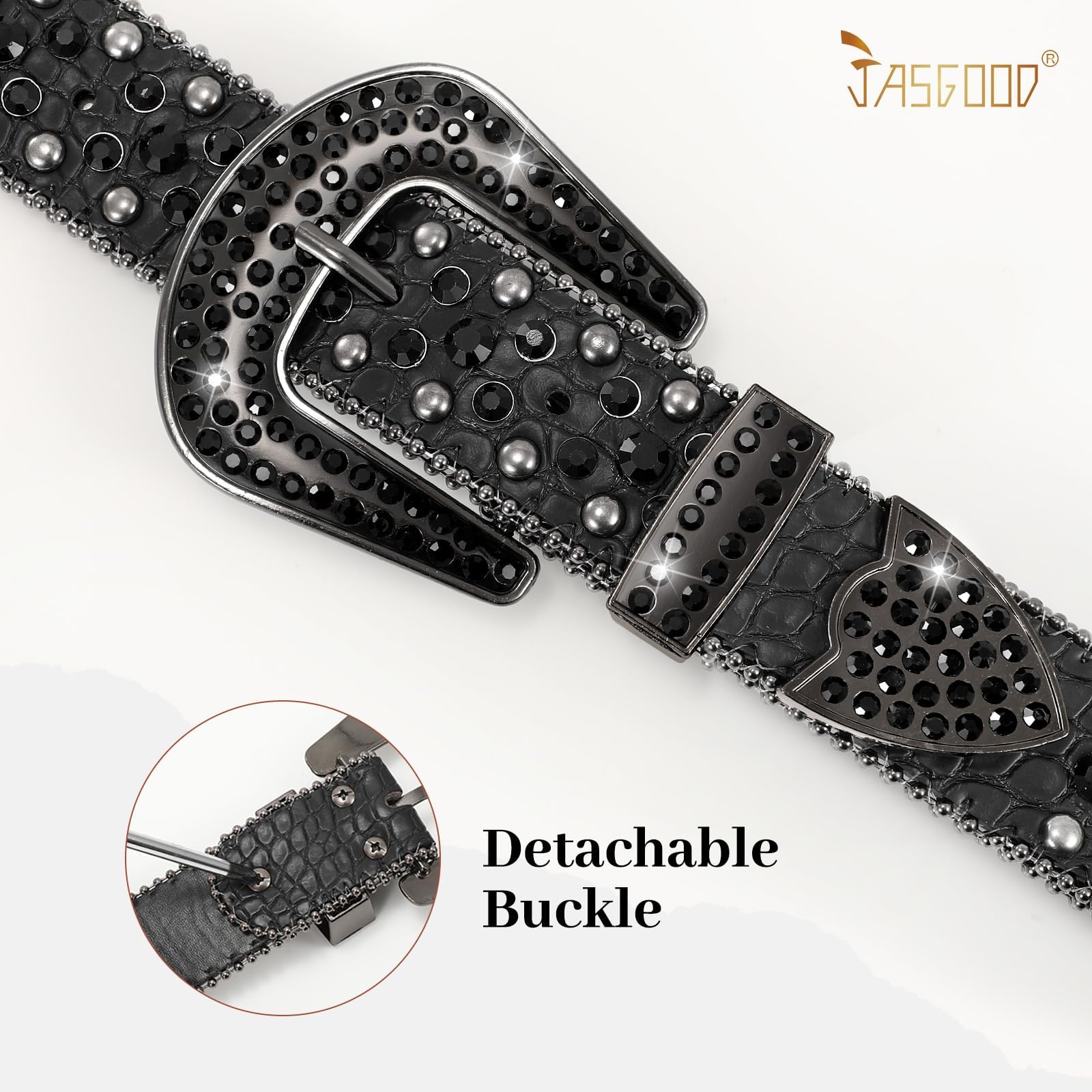 Cowgirl Studded Rhinestone Bling Belt