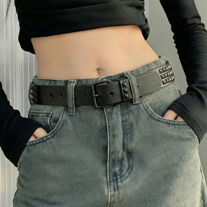 Punk Rivet Studded Belt - JASGOOD OFFICIAL