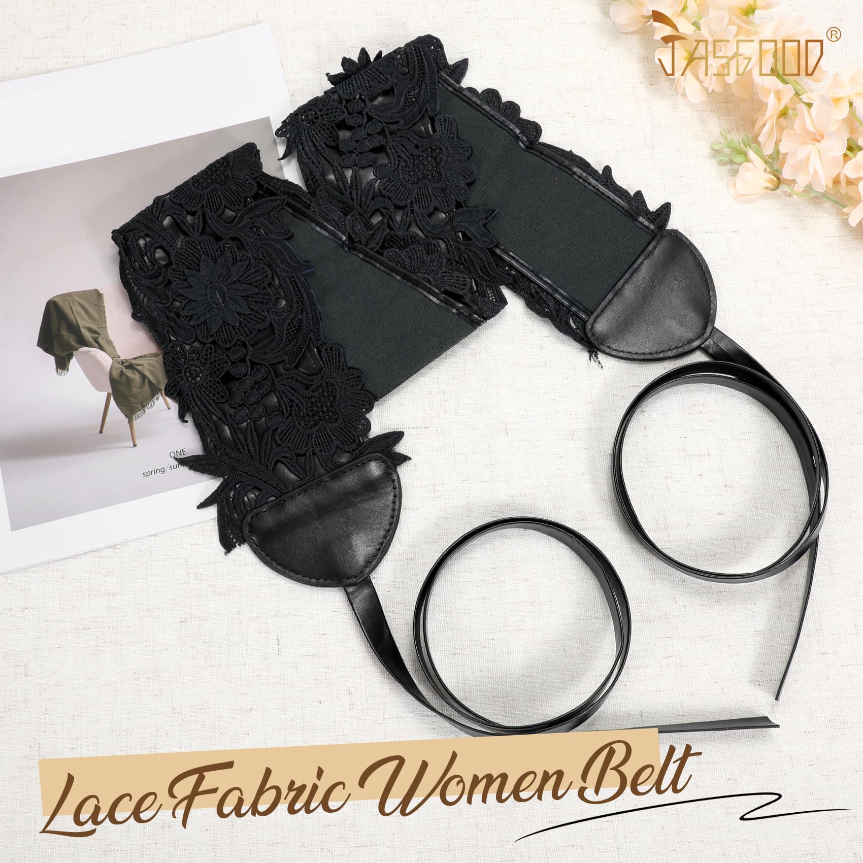 Bow-Tie Wrap Up Cinch Wide Belt