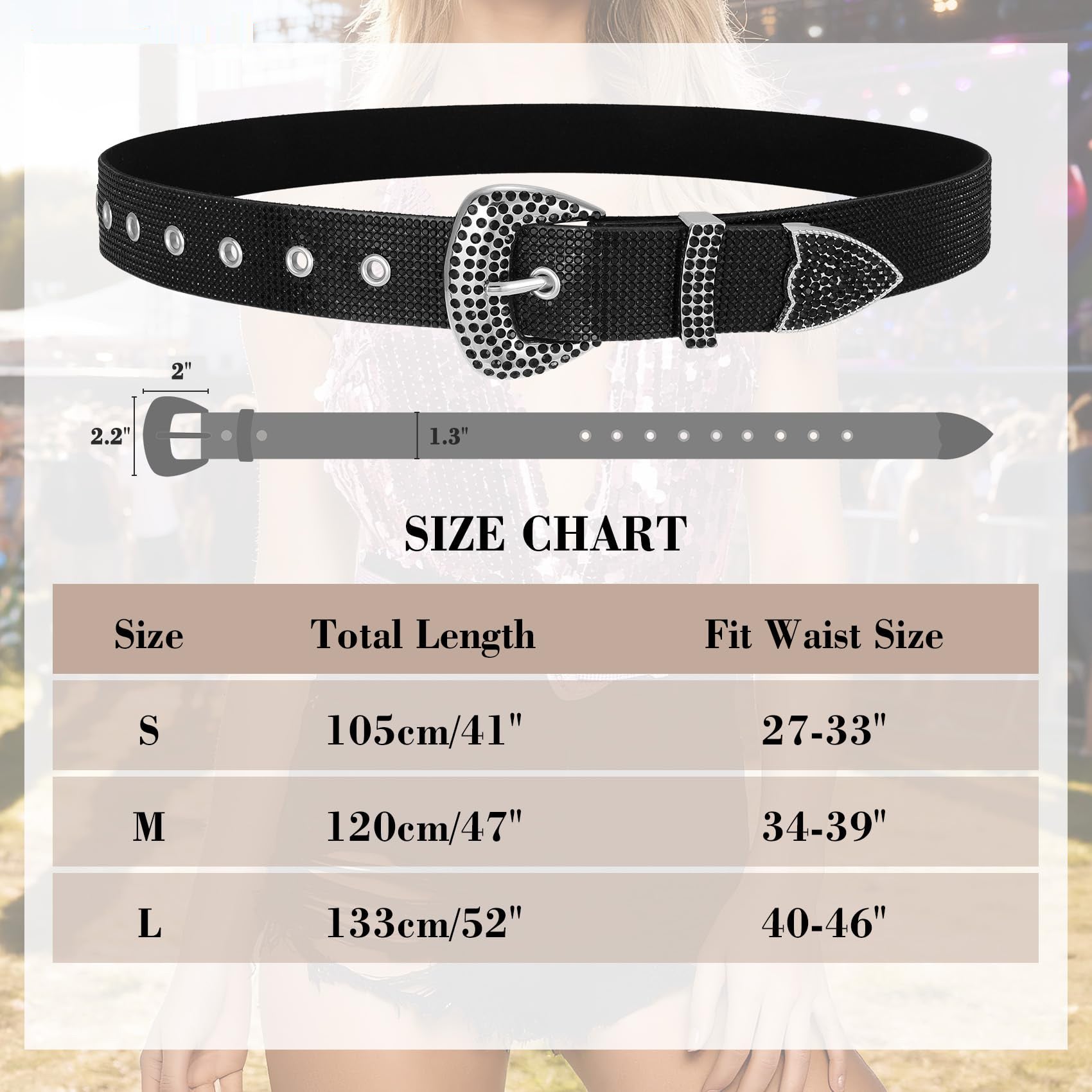 Sparkle Punk Belt
