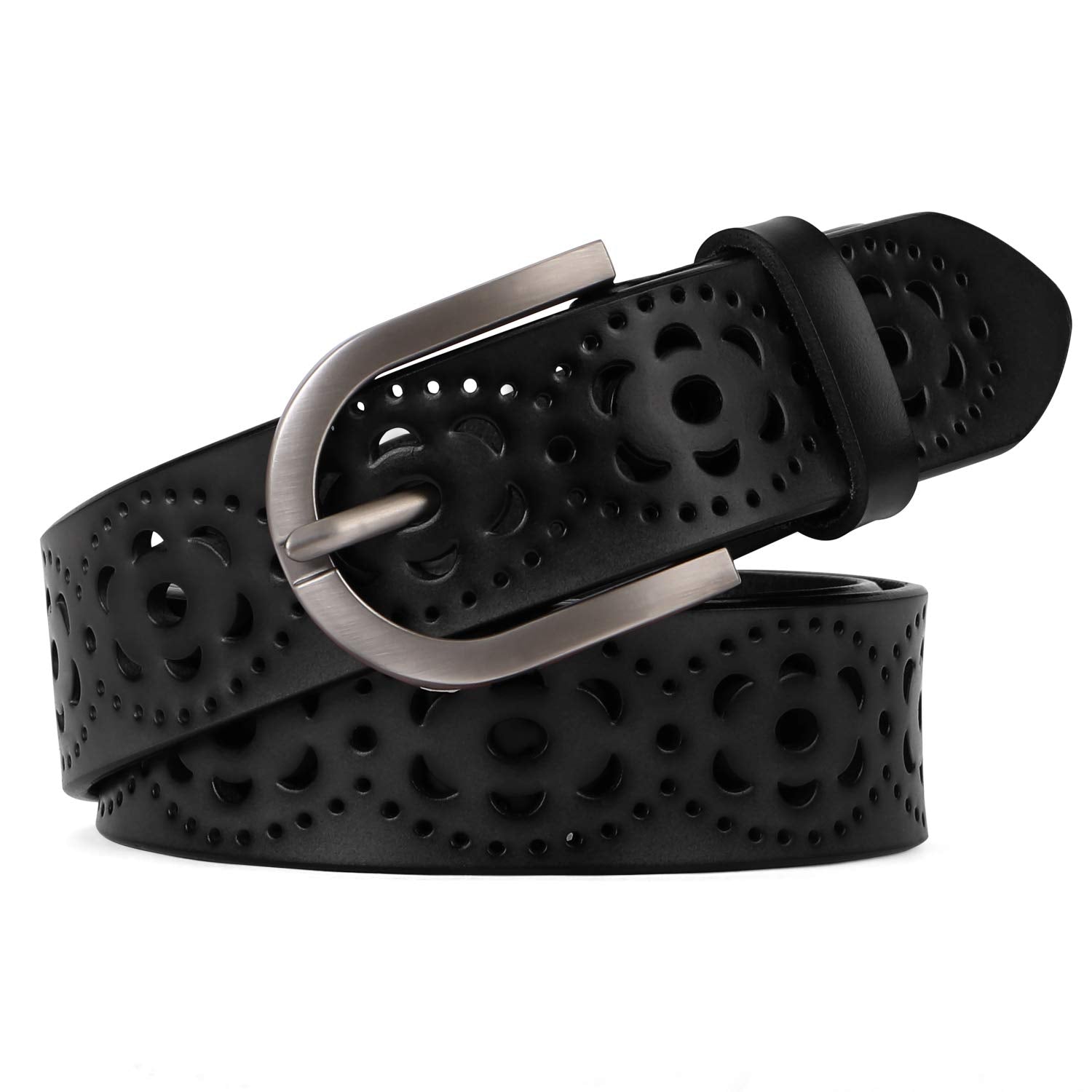 Hollow Genuine Leather Belt for Women 103 - JASGOOD OFFICIAL
