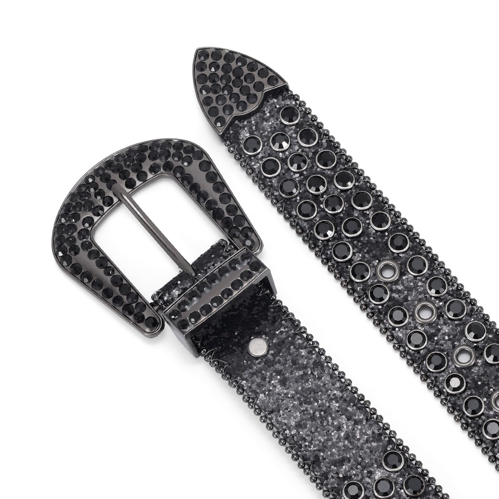 Studded Rhinestone Belts