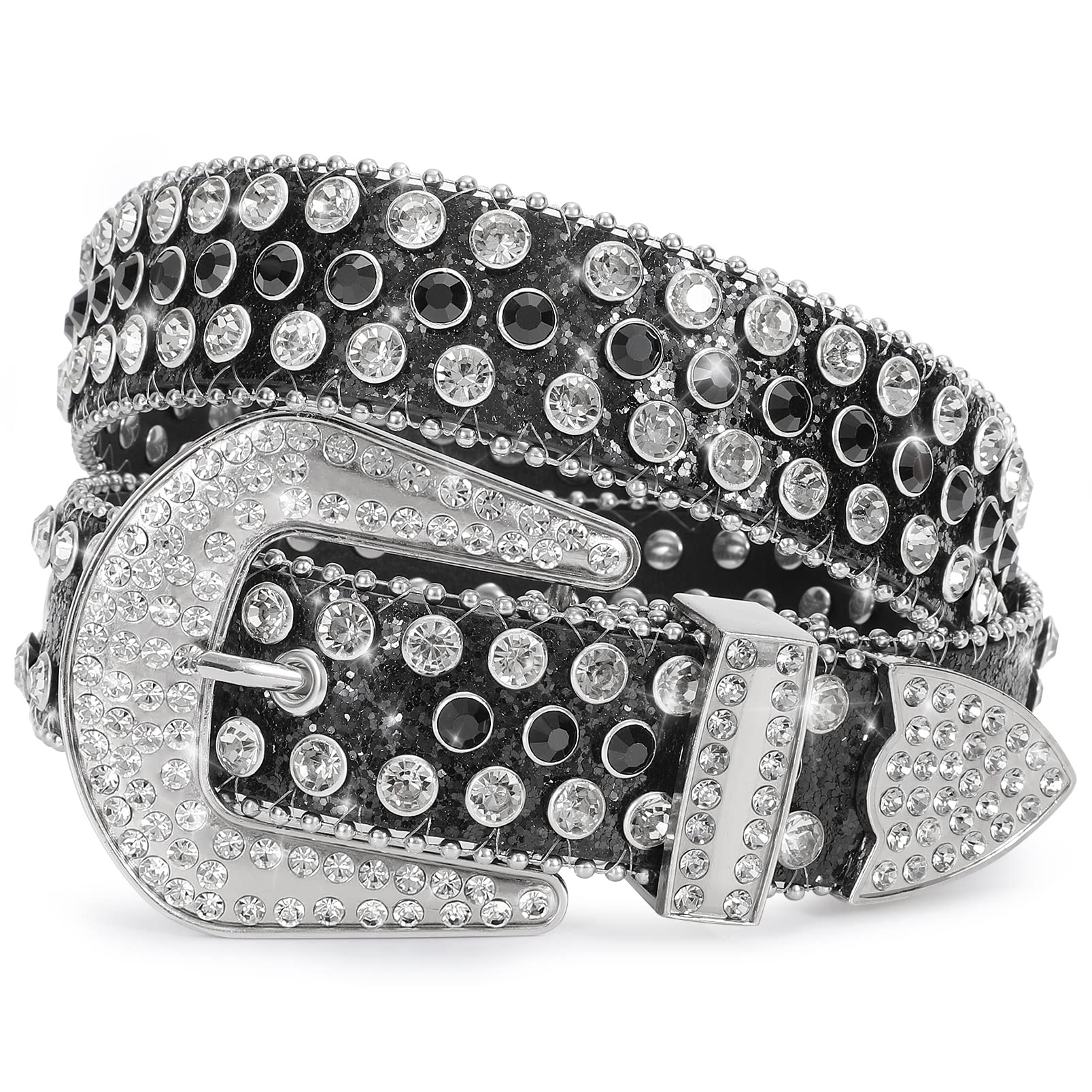 Studded Rhinestone Belts