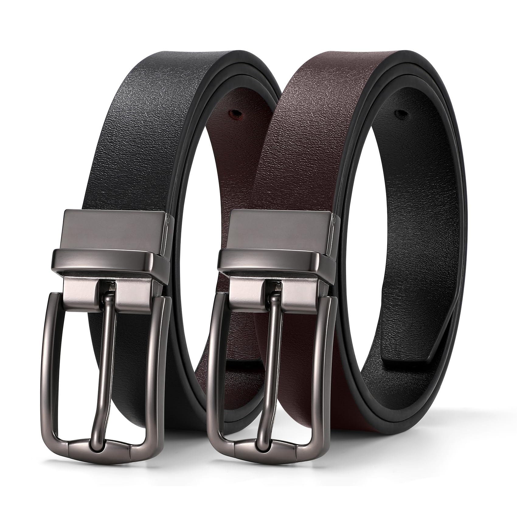 Rotated Reversible Belt For Tailored Pants