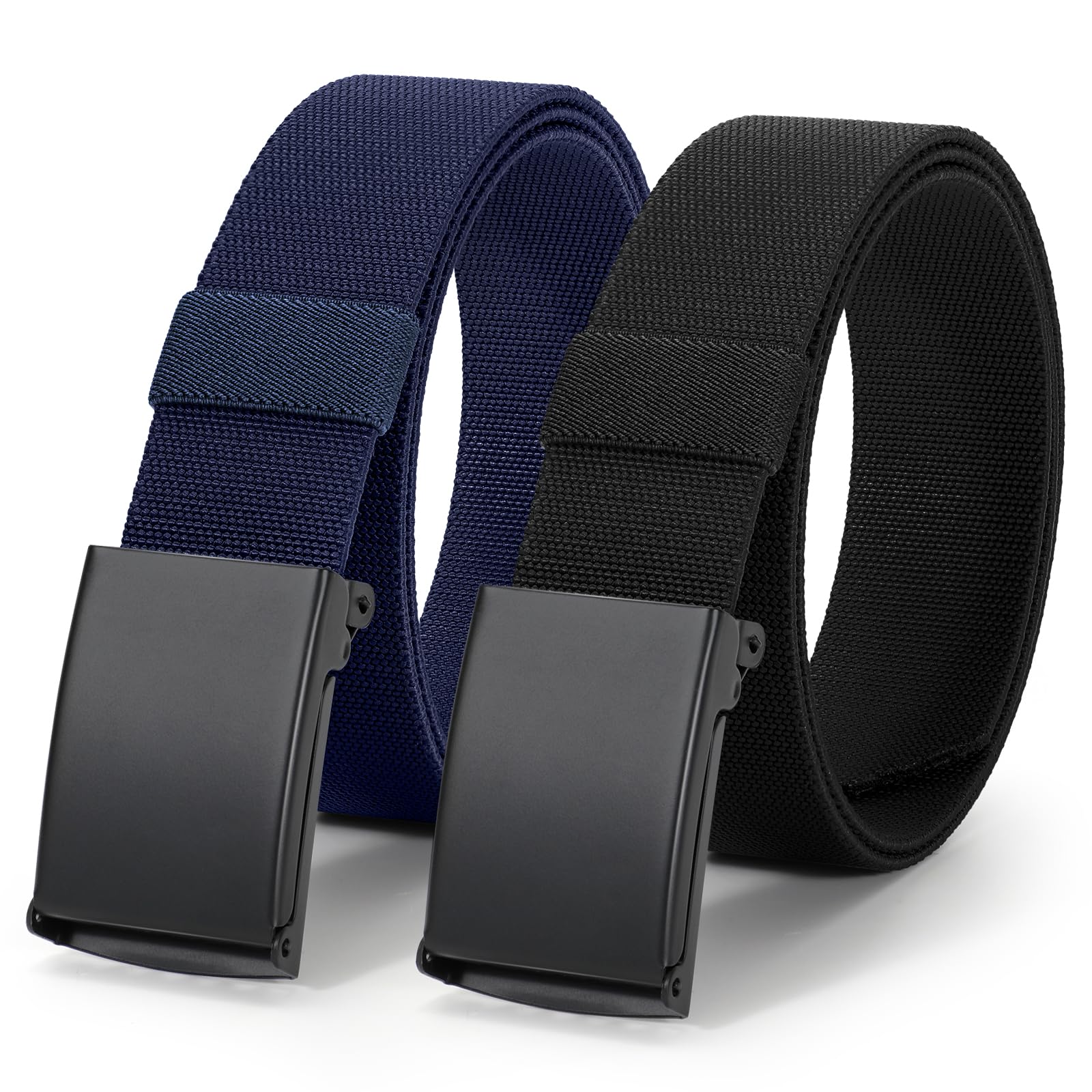 2-Pack Stretch Web Belt for Men