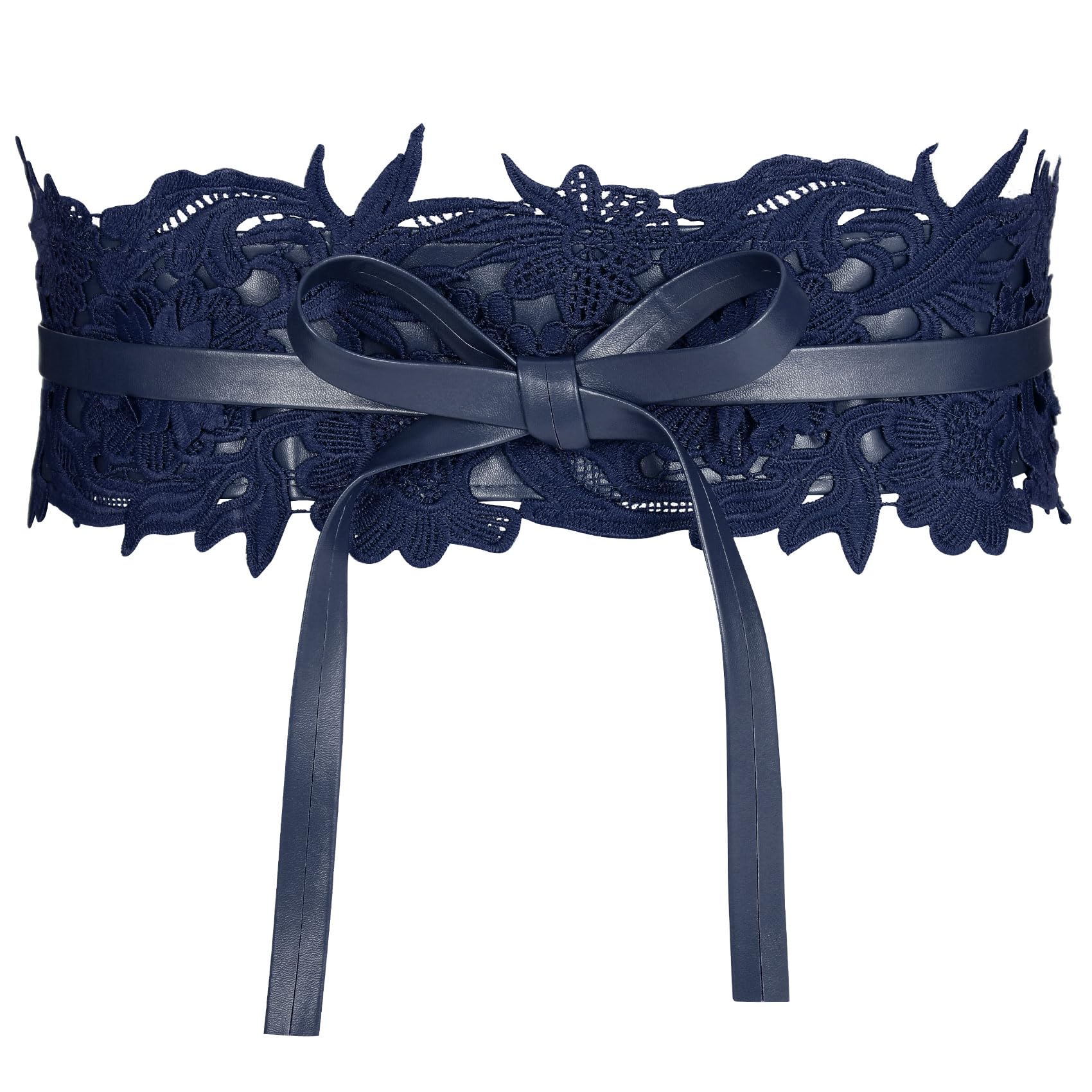 Bow-Tie Wrap Up Cinch Wide Belt
