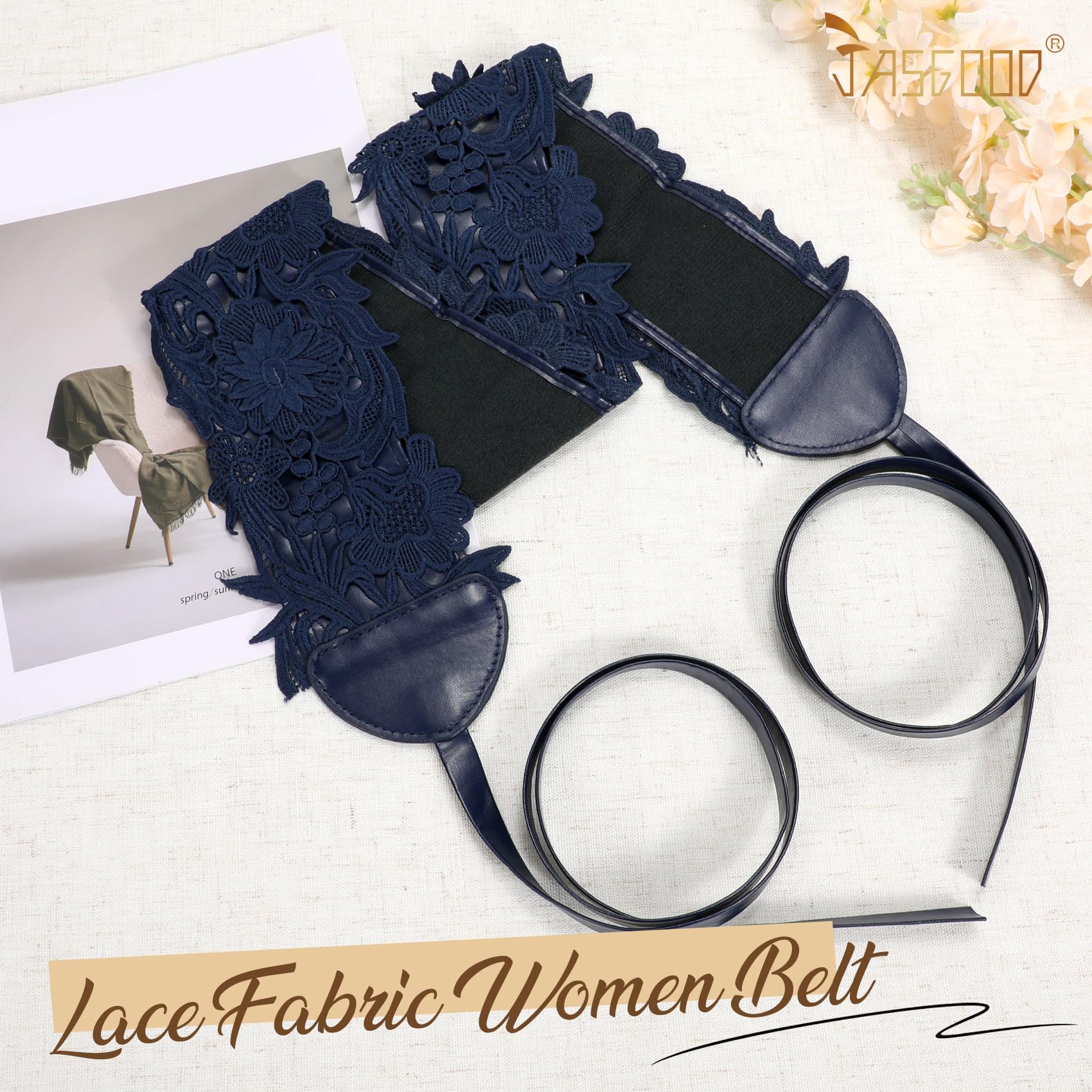 Bow-Tie Wrap Up Cinch Wide Belt