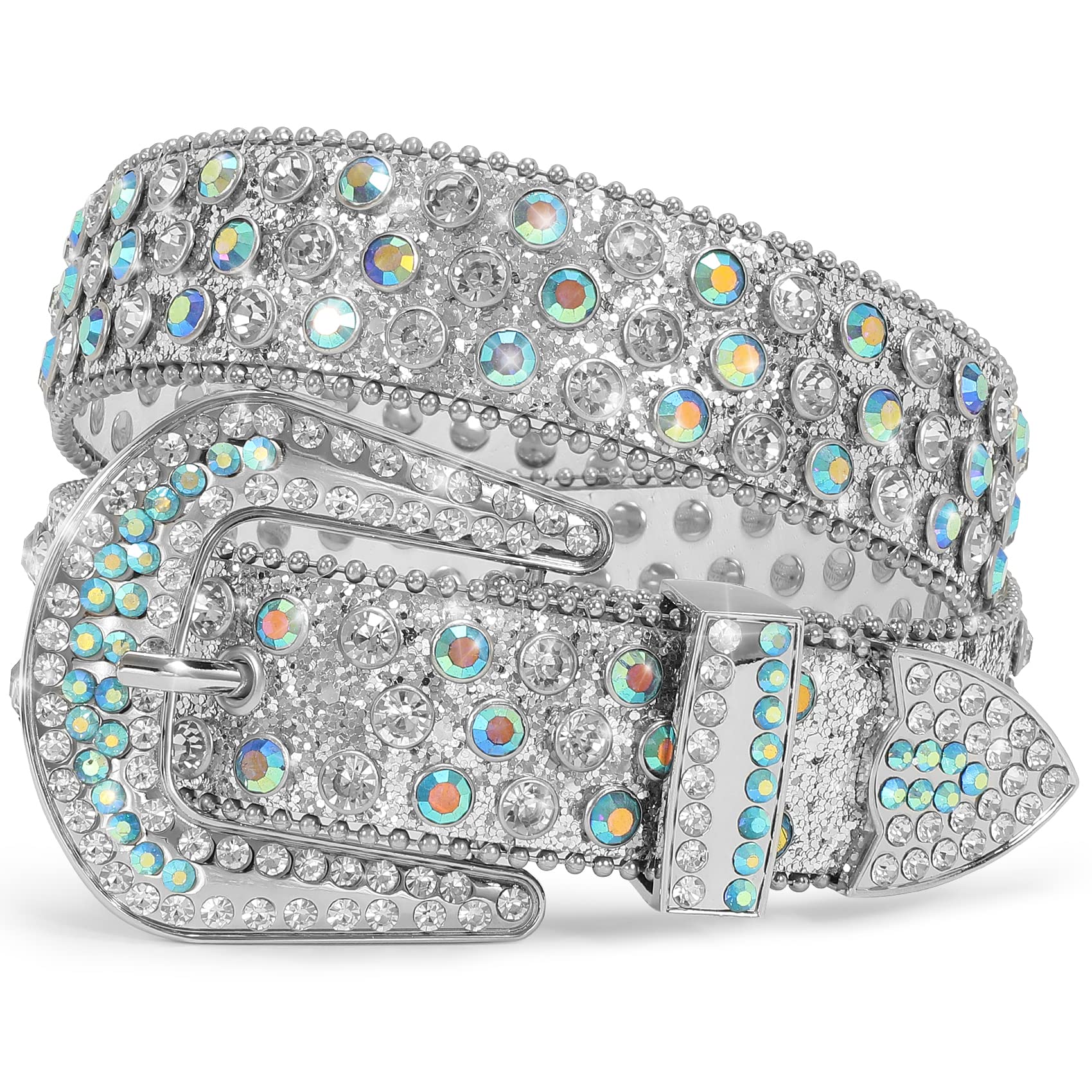 Studded Rhinestone Belts