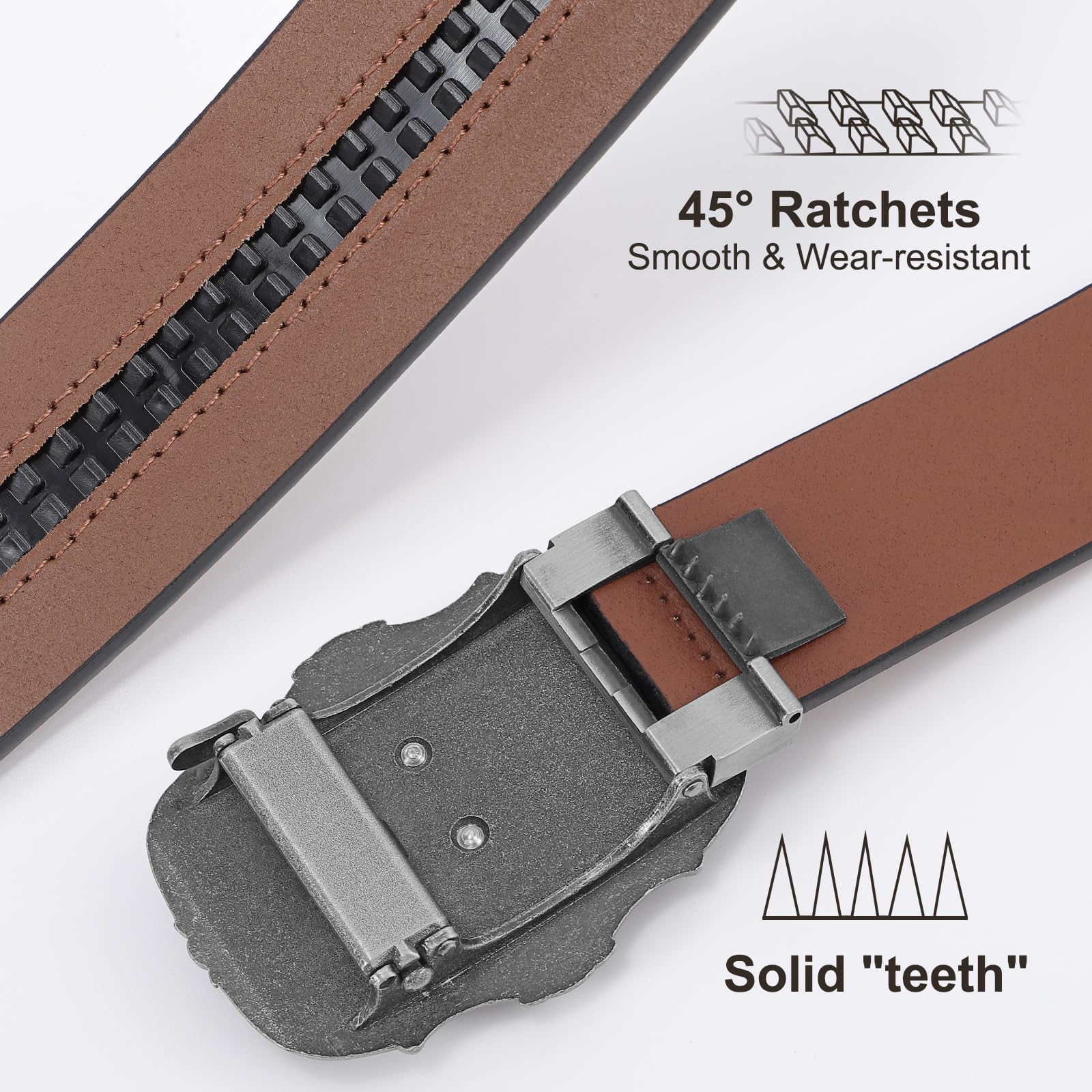 Unisex Automatic Western Belt - JASGOOD OFFICIAL