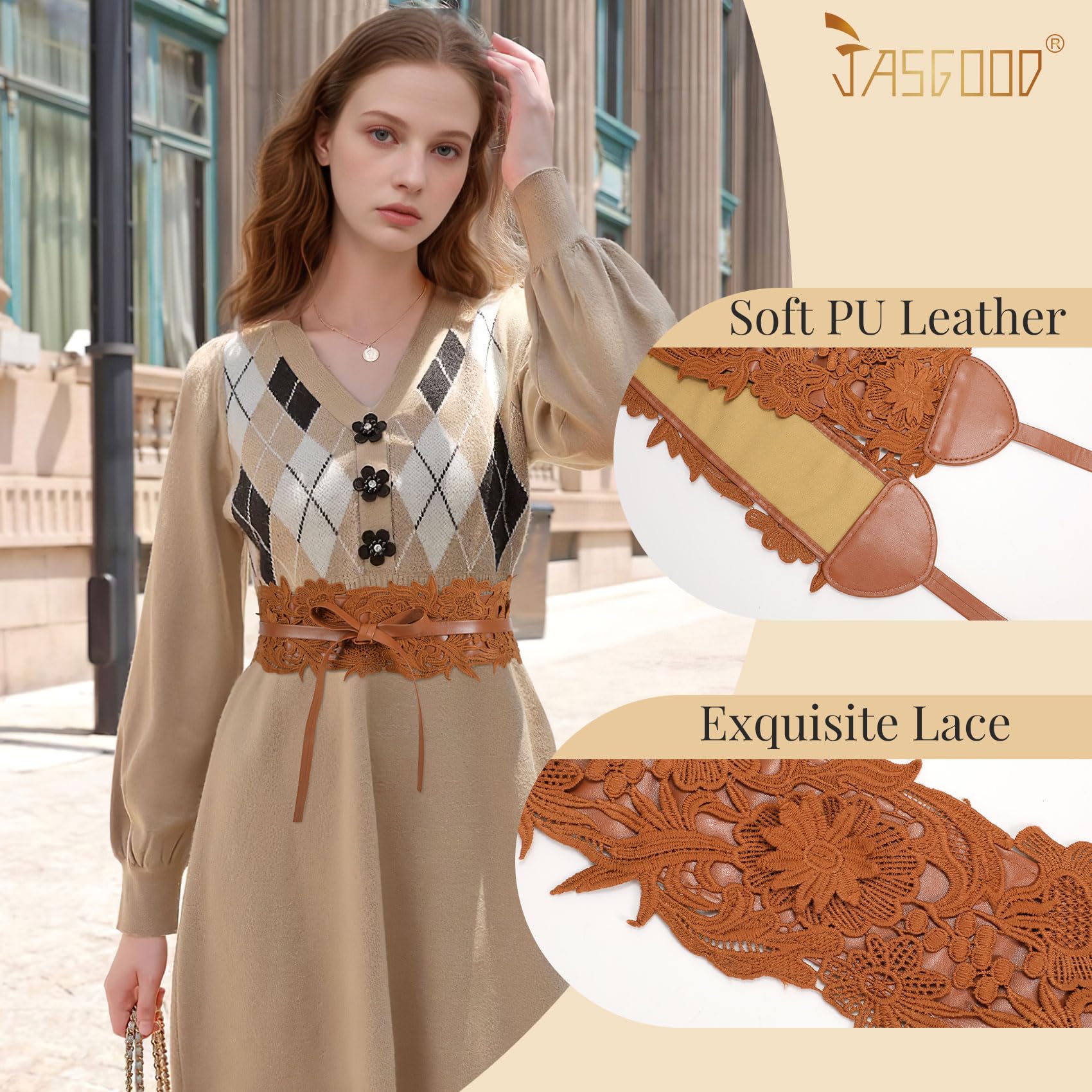 Bow-Tie Wrap Up Cinch Wide Belt