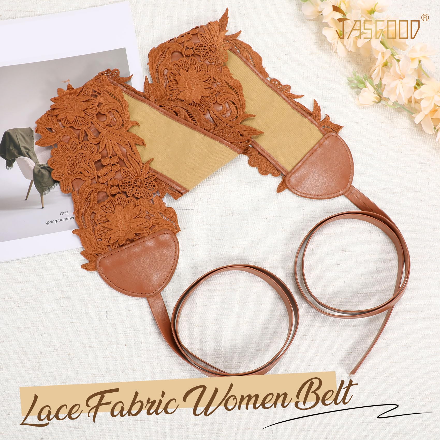 Bow-Tie Wrap Up Cinch Wide Belt