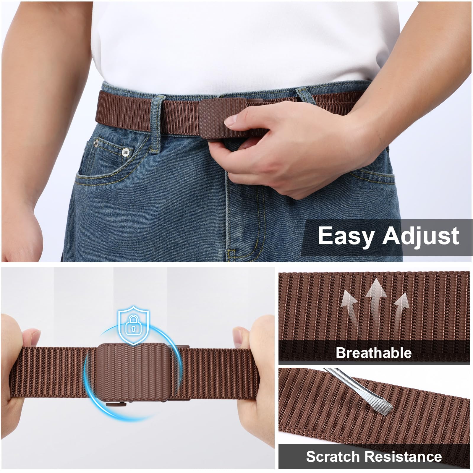 Ratchet Nuylon Belt - JASGOOD OFFICIAL