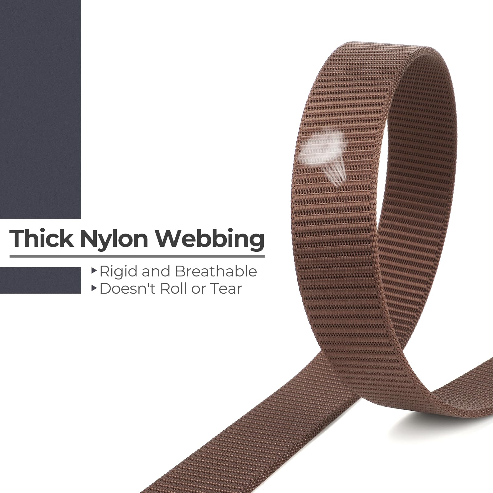 Mens Ratchet Tactical Nylon Belts