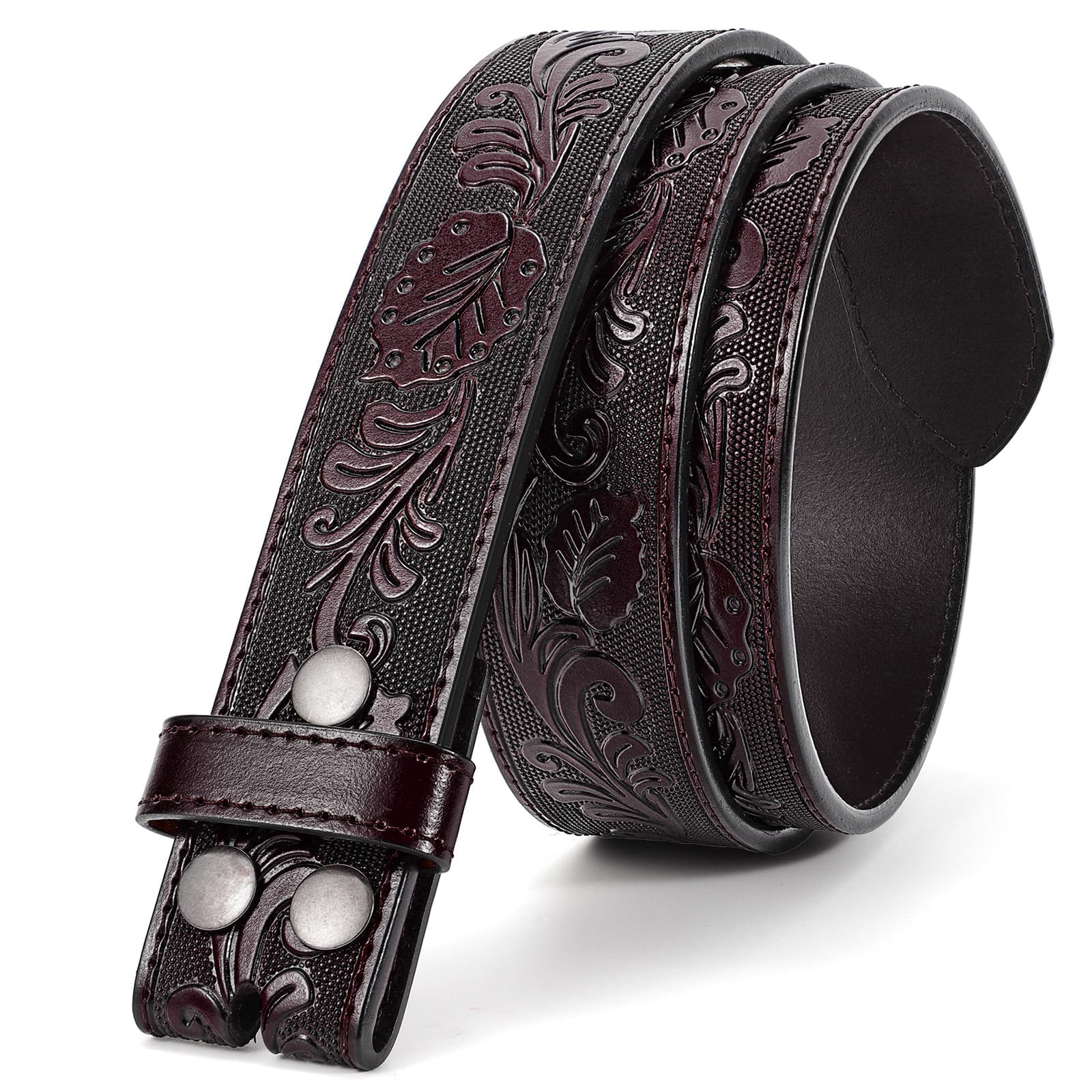 Western Belt Strap Without Buckle - JASGOOD OFFICIAL