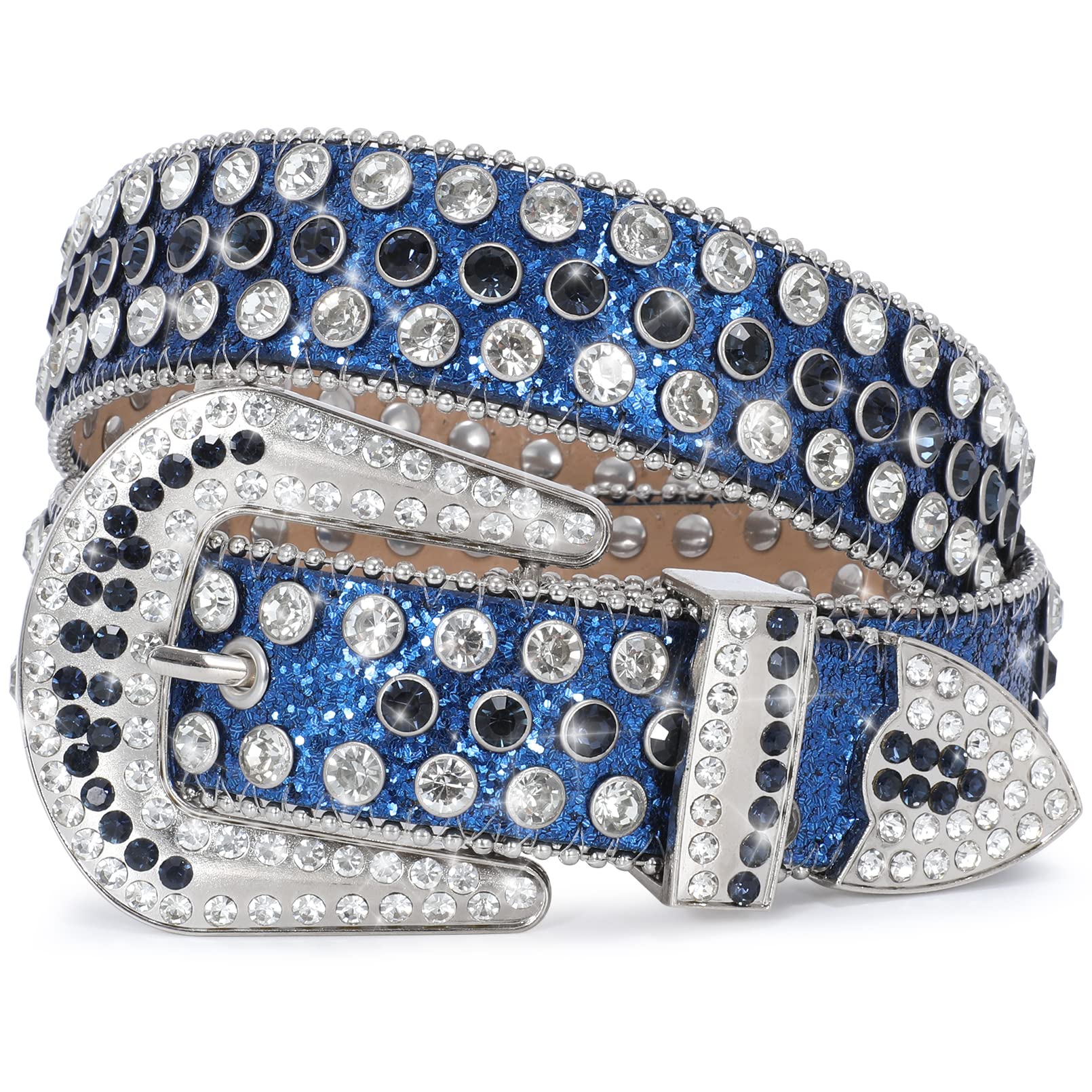 Studded Rhinestone Belts