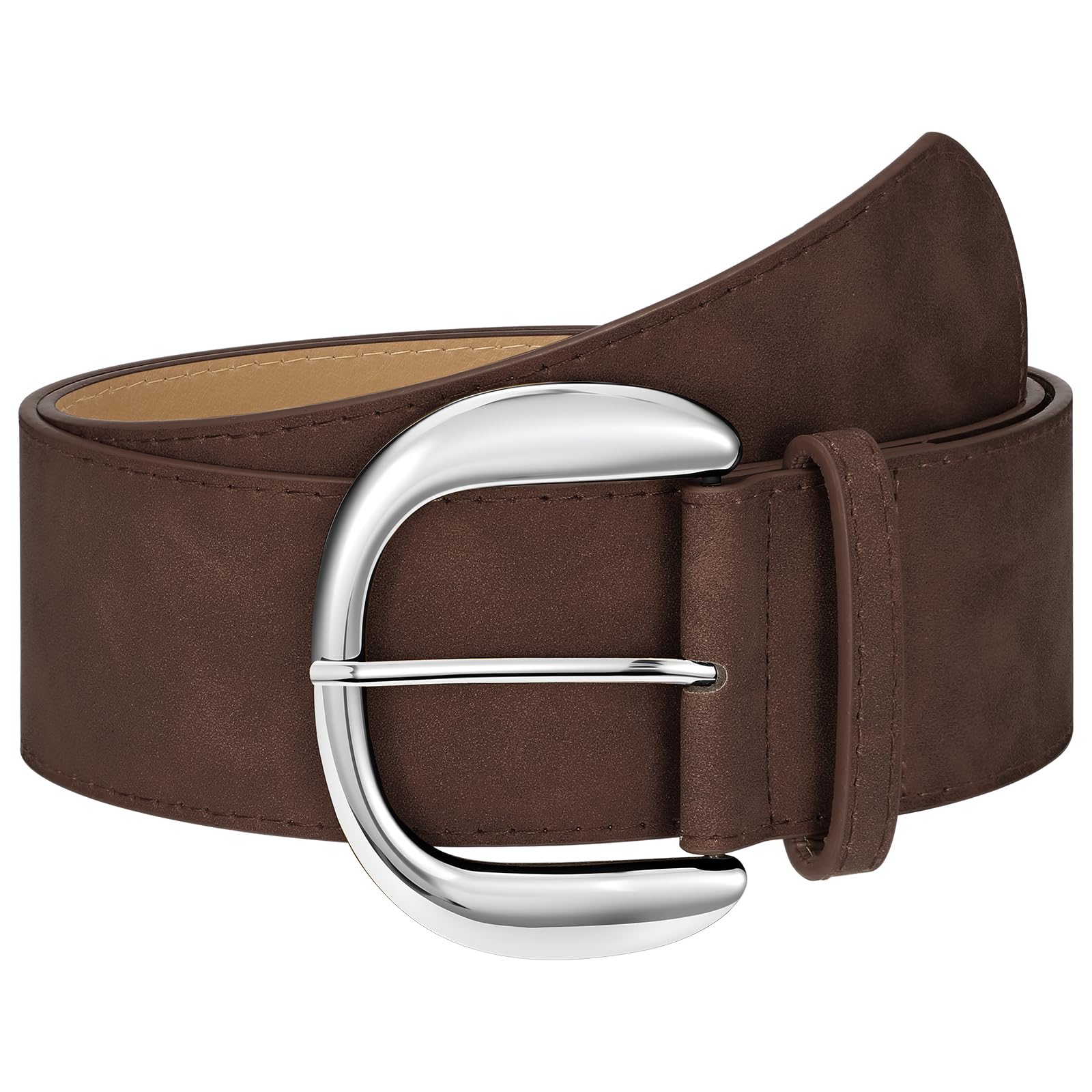 Suede Wide Belt For Lady - JASGOOD OFFICIAL