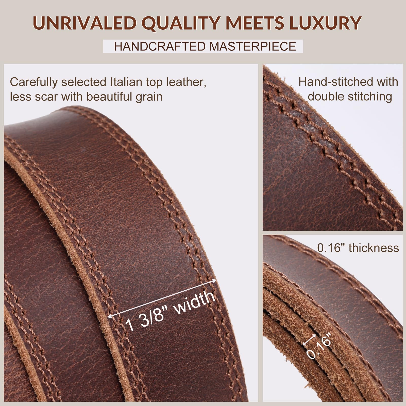 Western Style Automatic Buckle | 1.5" Strap Fit - JASGOOD OFFICIAL