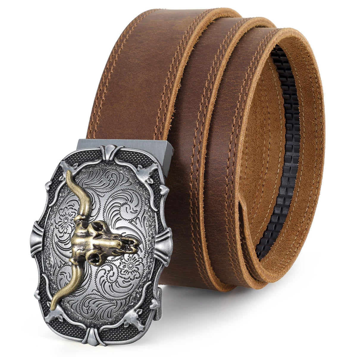 Handcraft Full Grain Sliding Western Belt Bundle