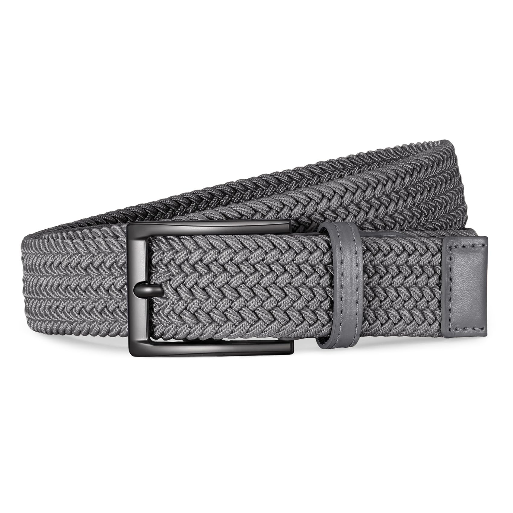 Braided Stretch Golf Belt for Men Women