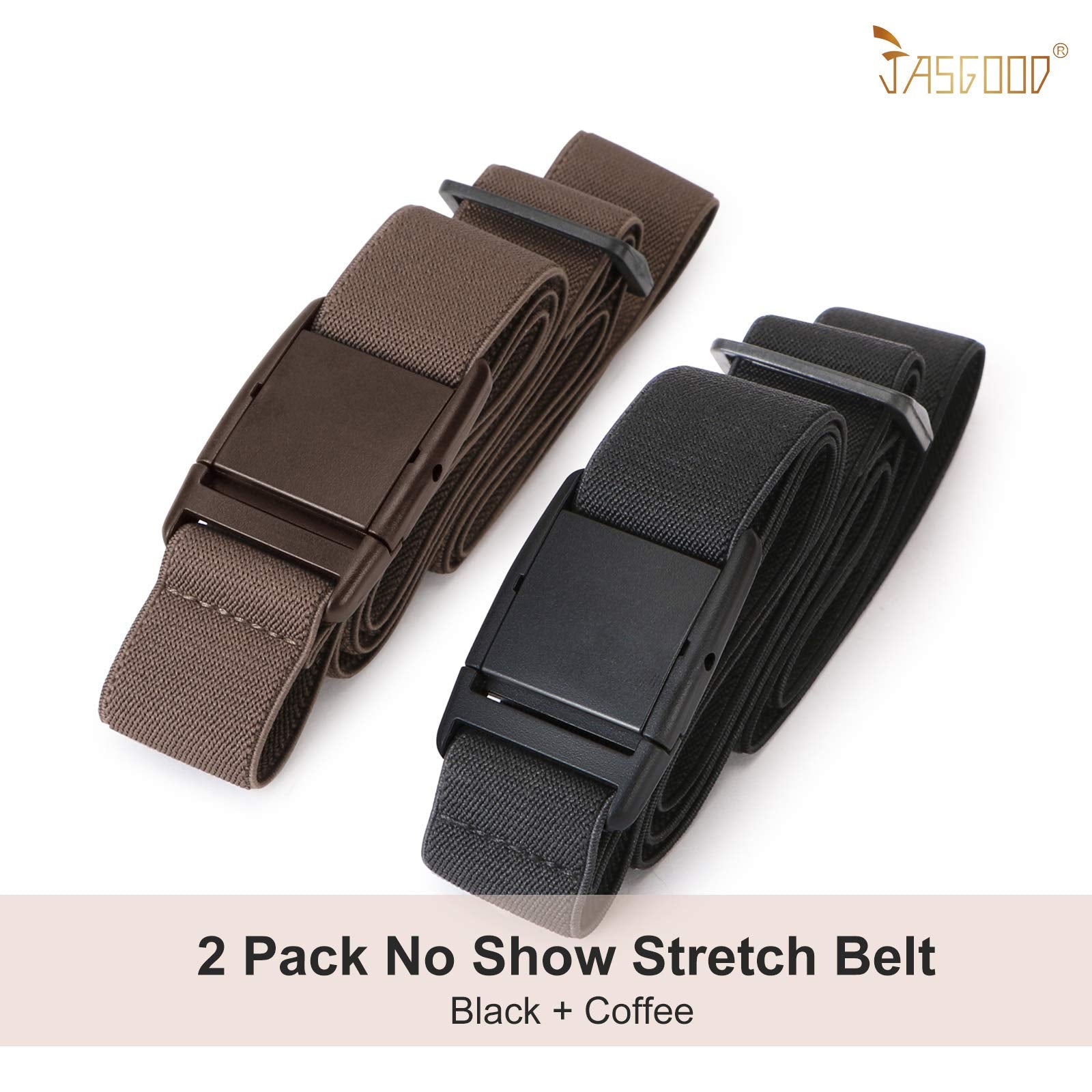 No Show Women Stretch Belt Invisible Elastic