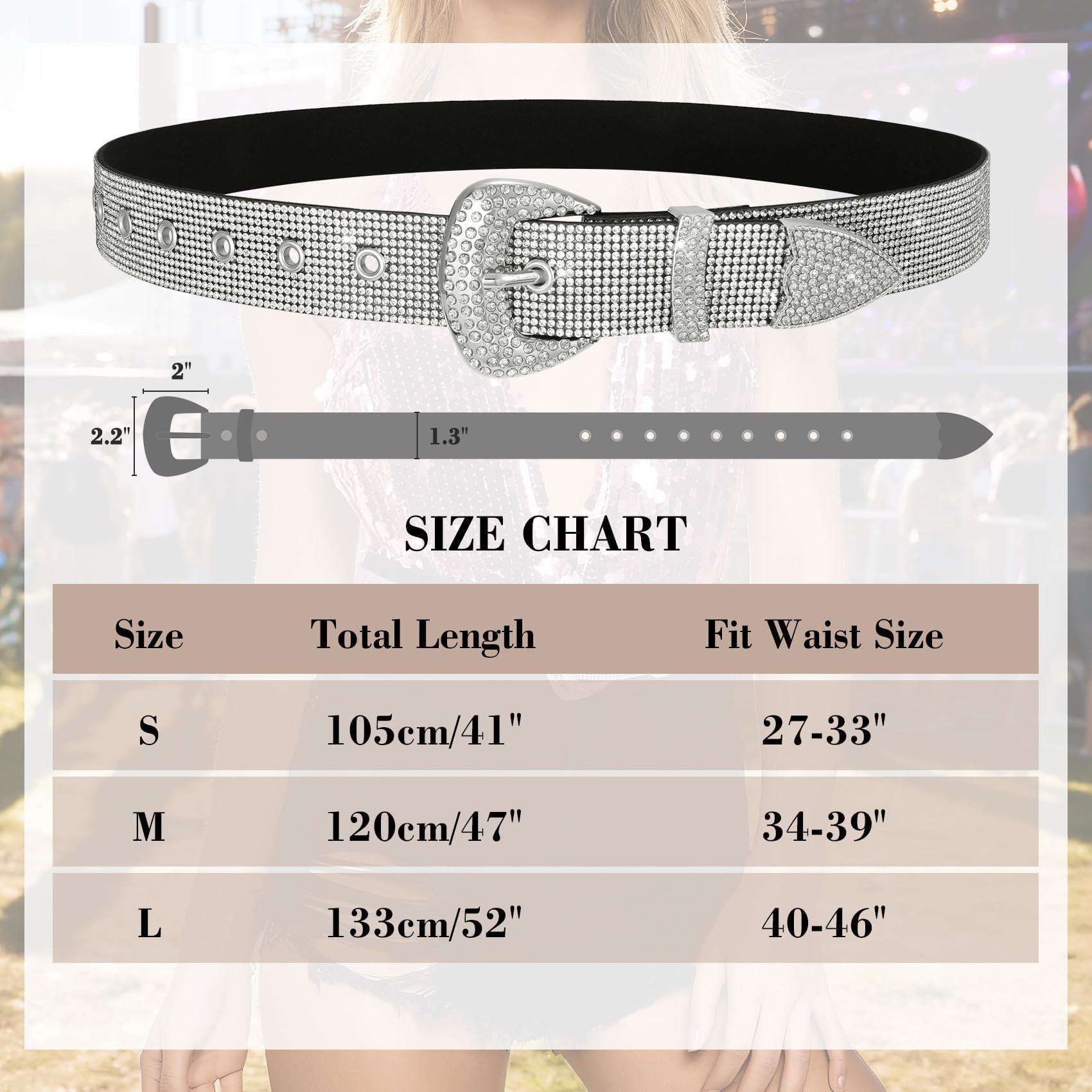 Sparkle Punk Belt